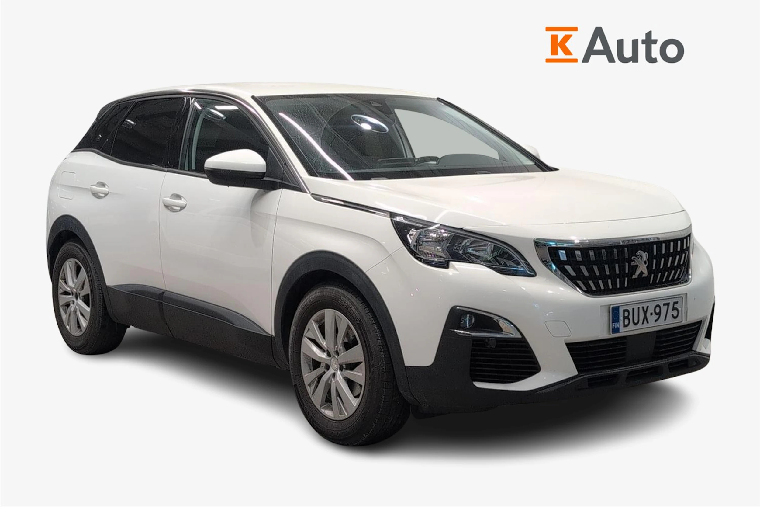 valkoinen Peugeot 3008 2017 kuva 1.
