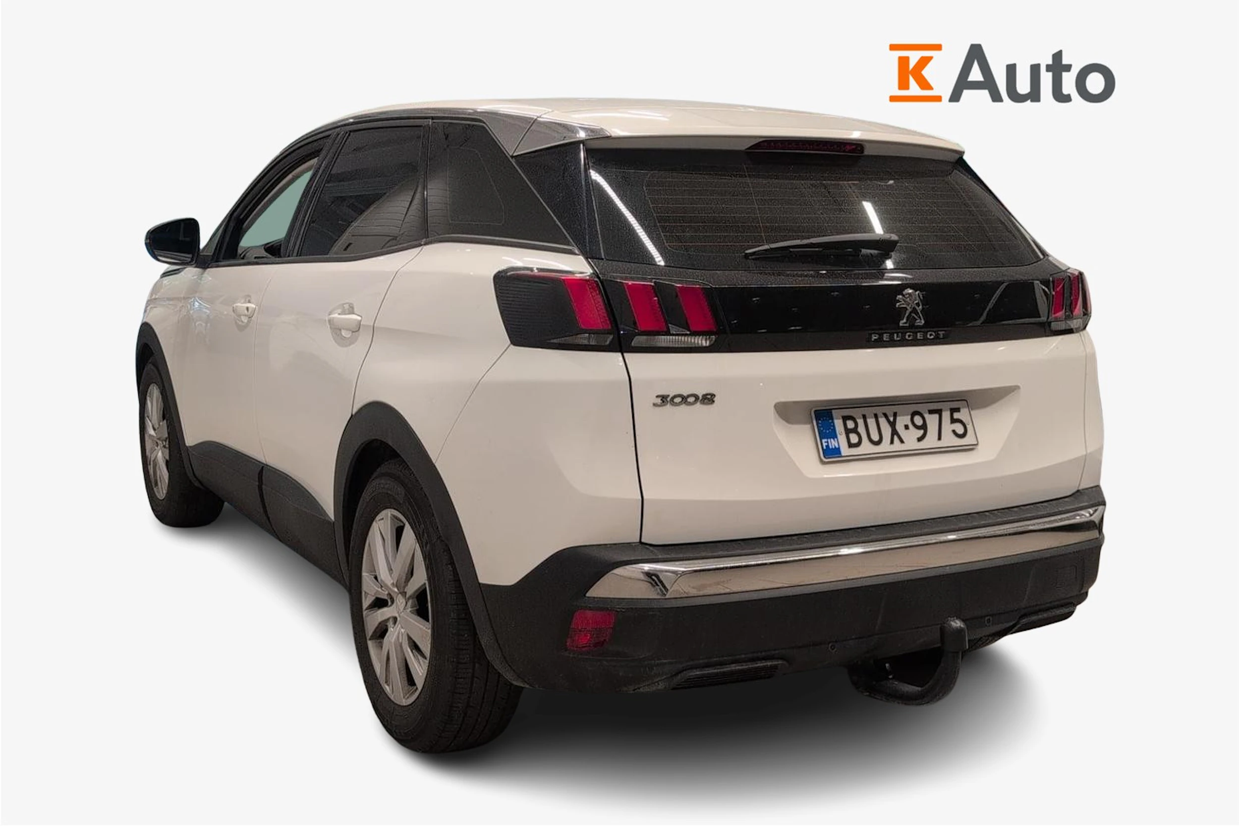 valkoinen Peugeot 3008 2017 kuva 2.