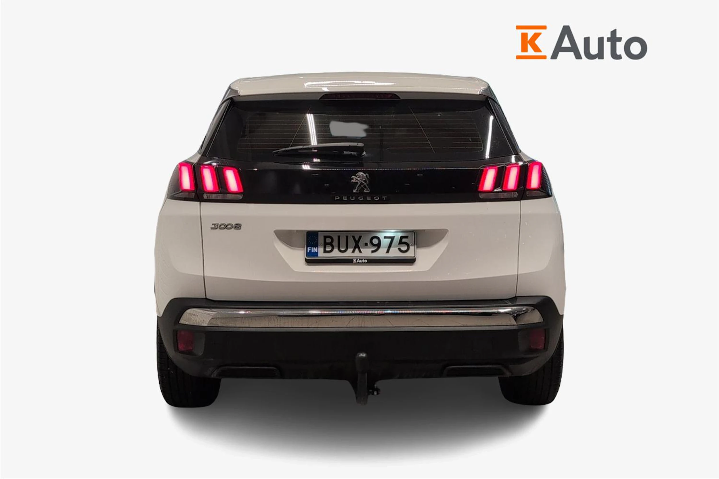 valkoinen Peugeot 3008 2017 kuva 4.