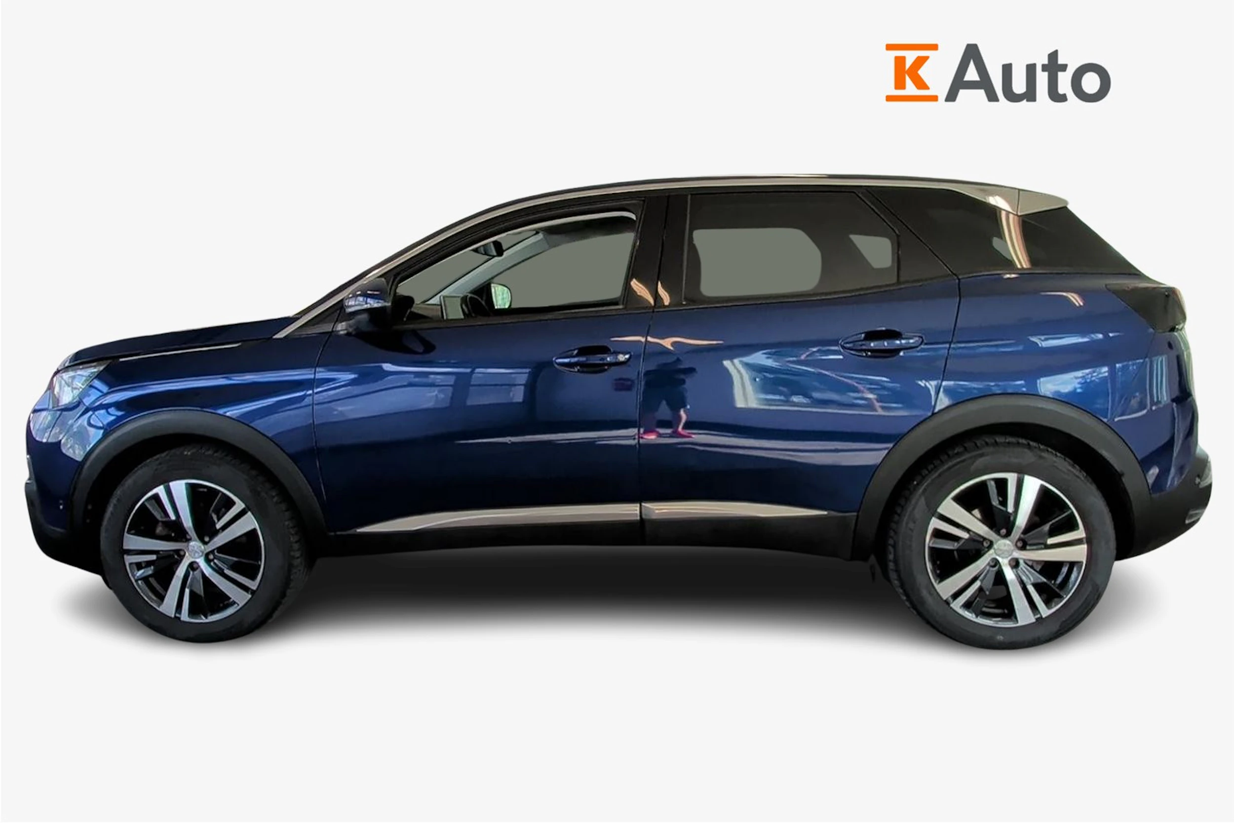 sininen Peugeot 3008 2017 kuva 5.