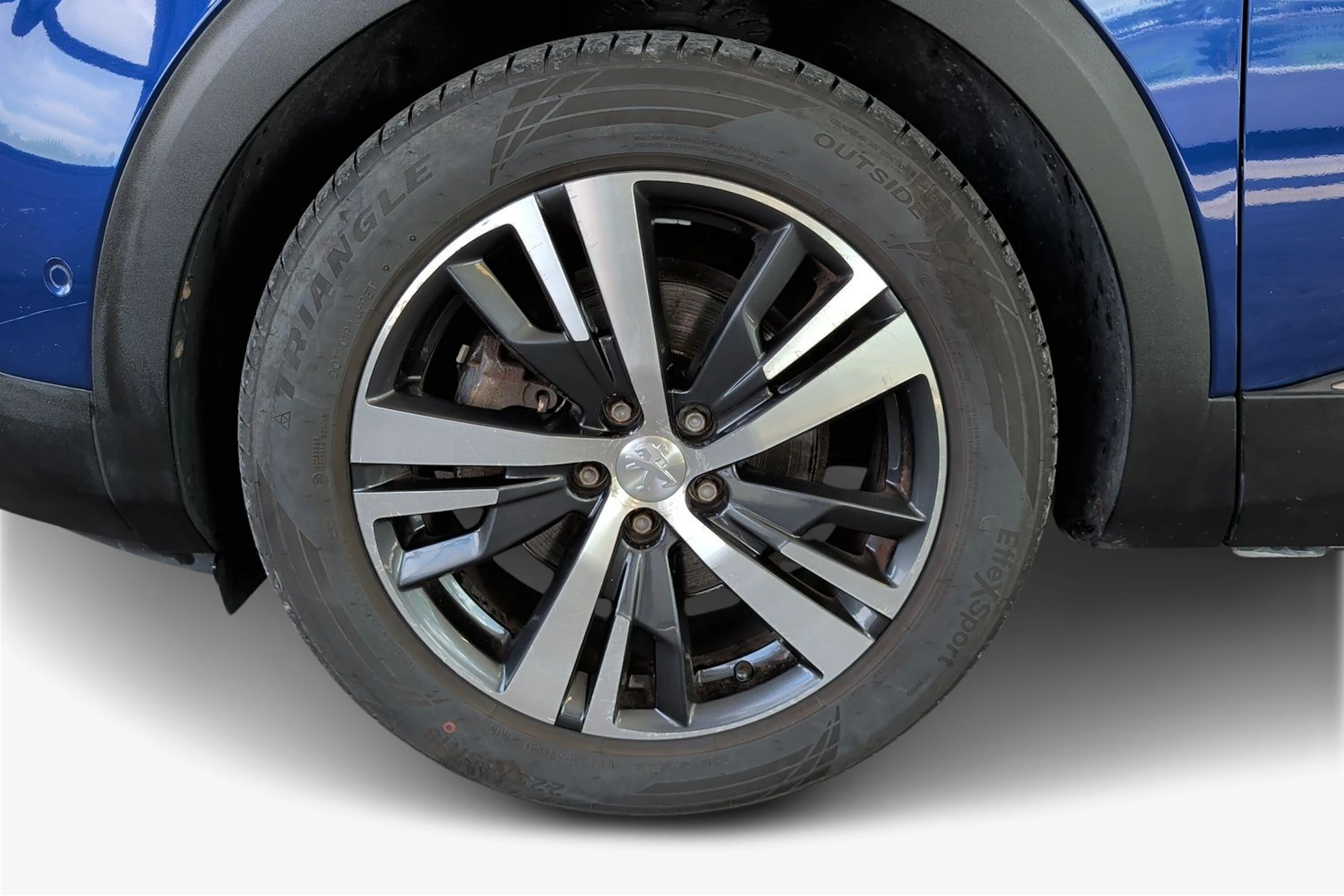 sininen Peugeot 3008 2017 kuva 9.