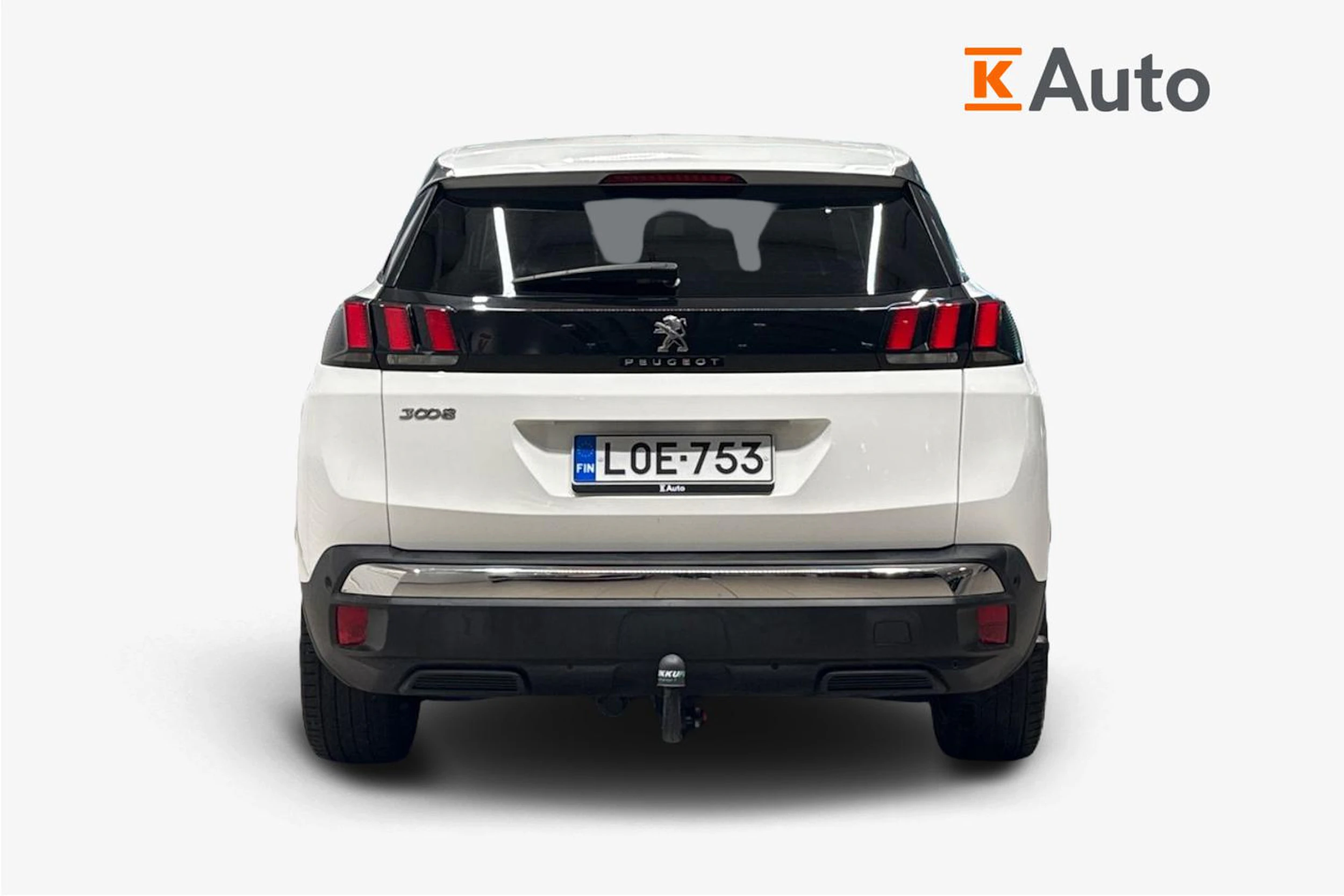 valkoinen Peugeot 3008 2017 kuva 3.