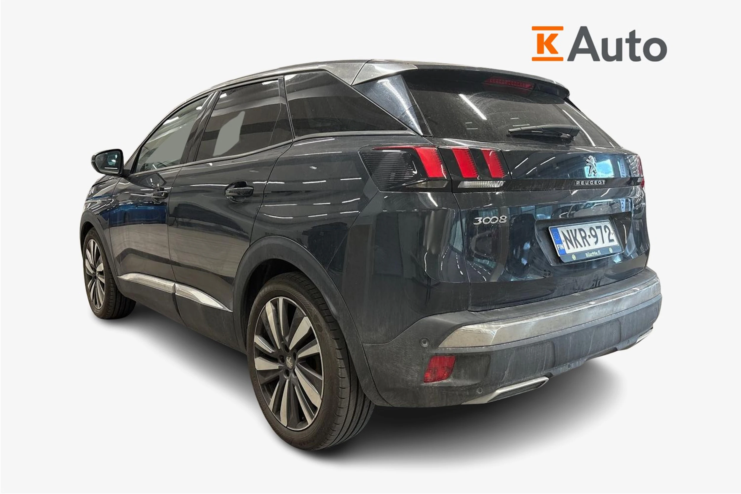 harmaa Peugeot 3008 2017 kuva 2.