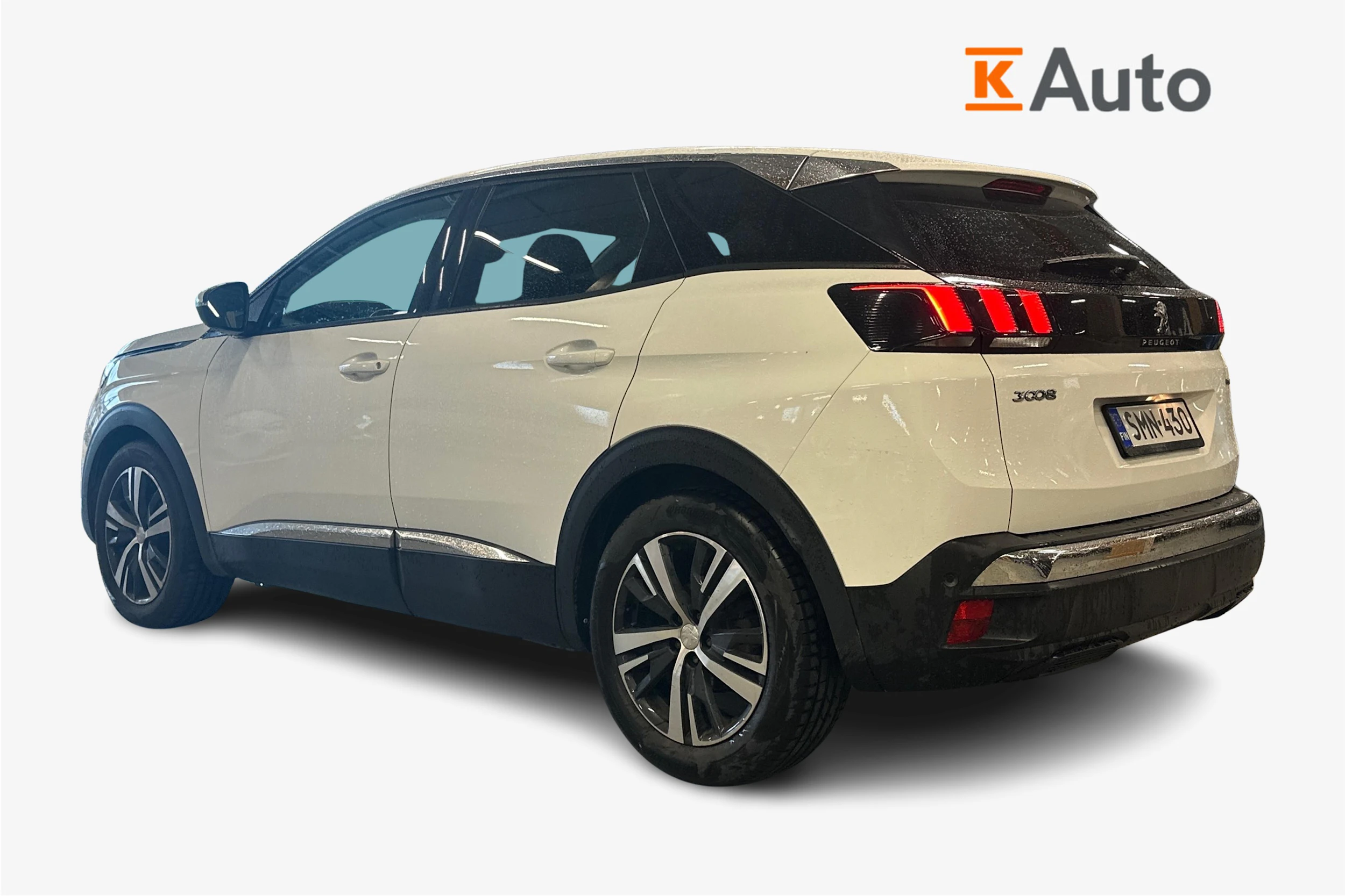valkoinen Peugeot 3008 2017 kuva 2.