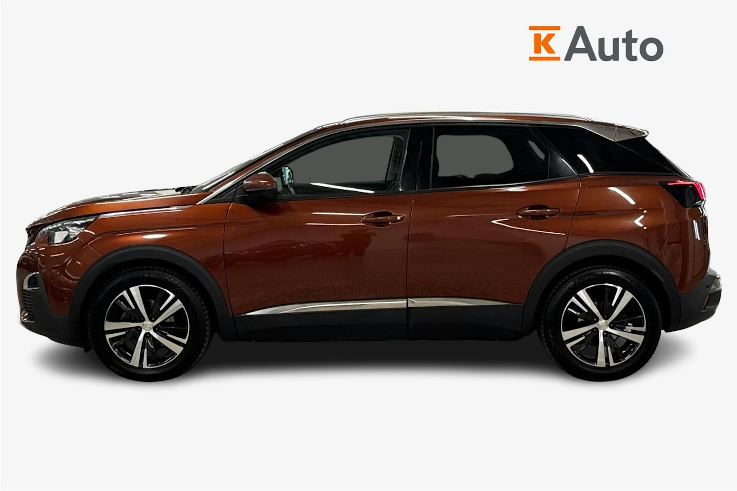 ruskea (beige) Peugeot 3008 2017 kuva 6.