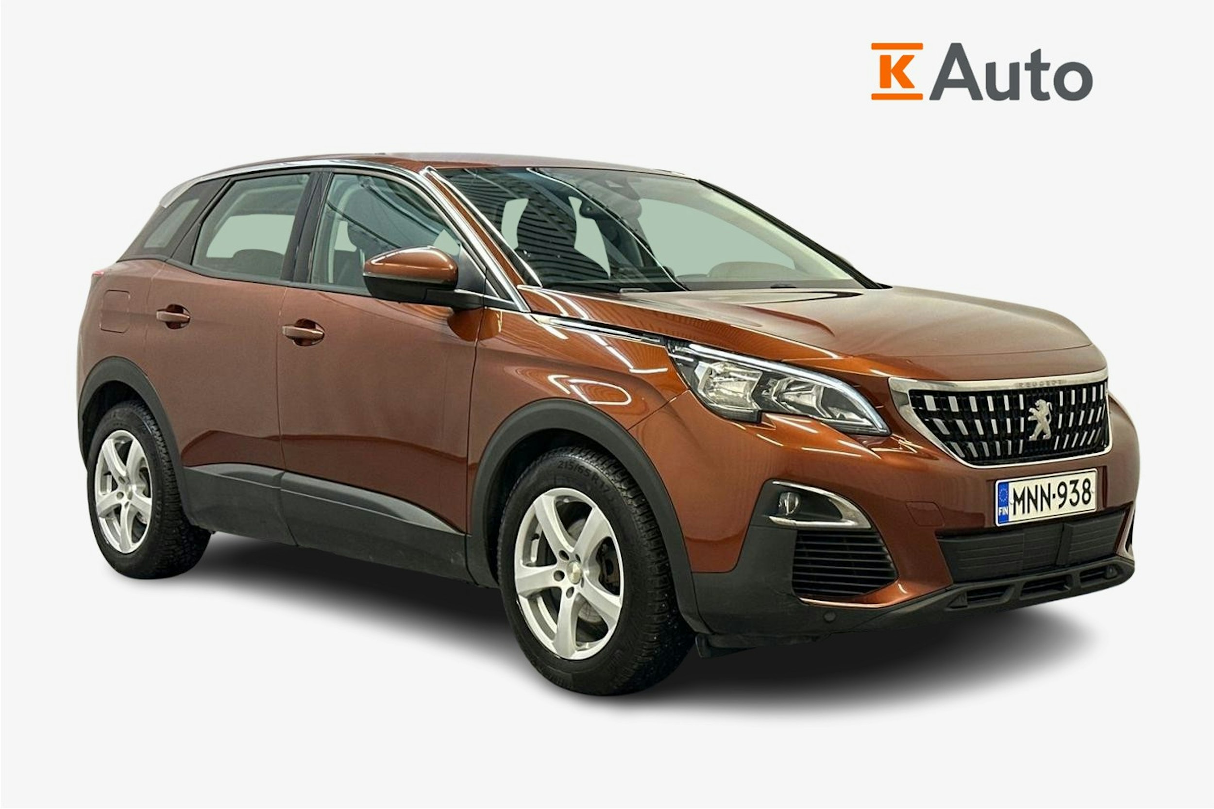 ruskea (beige) Peugeot 3008 2018 kuva 1.