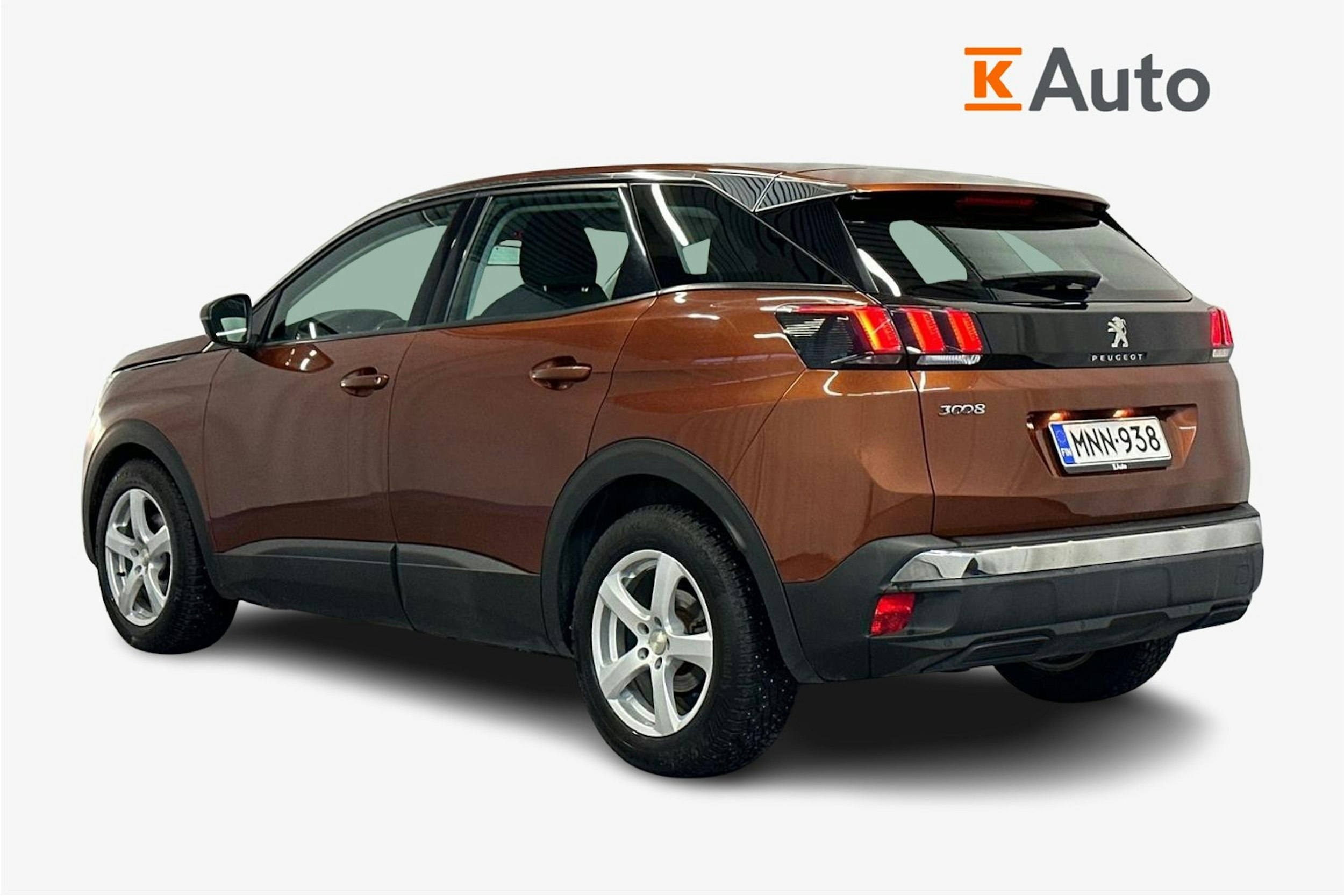 ruskea (beige) Peugeot 3008 2018 kuva 2.