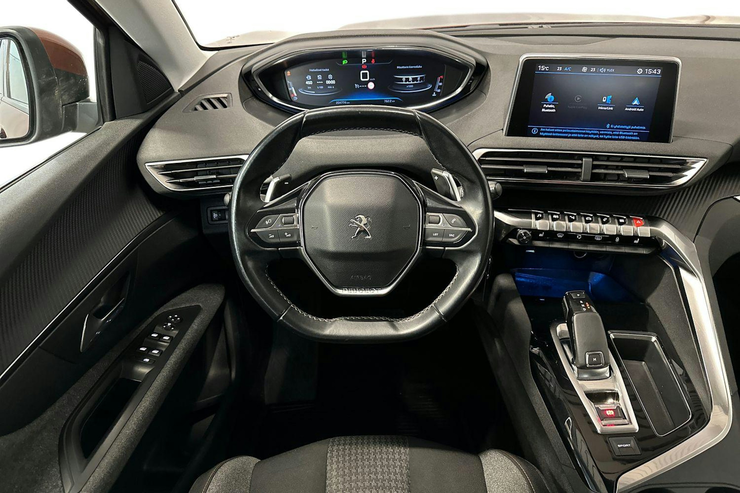 ruskea (beige) Peugeot 3008 2018 kuva 7.