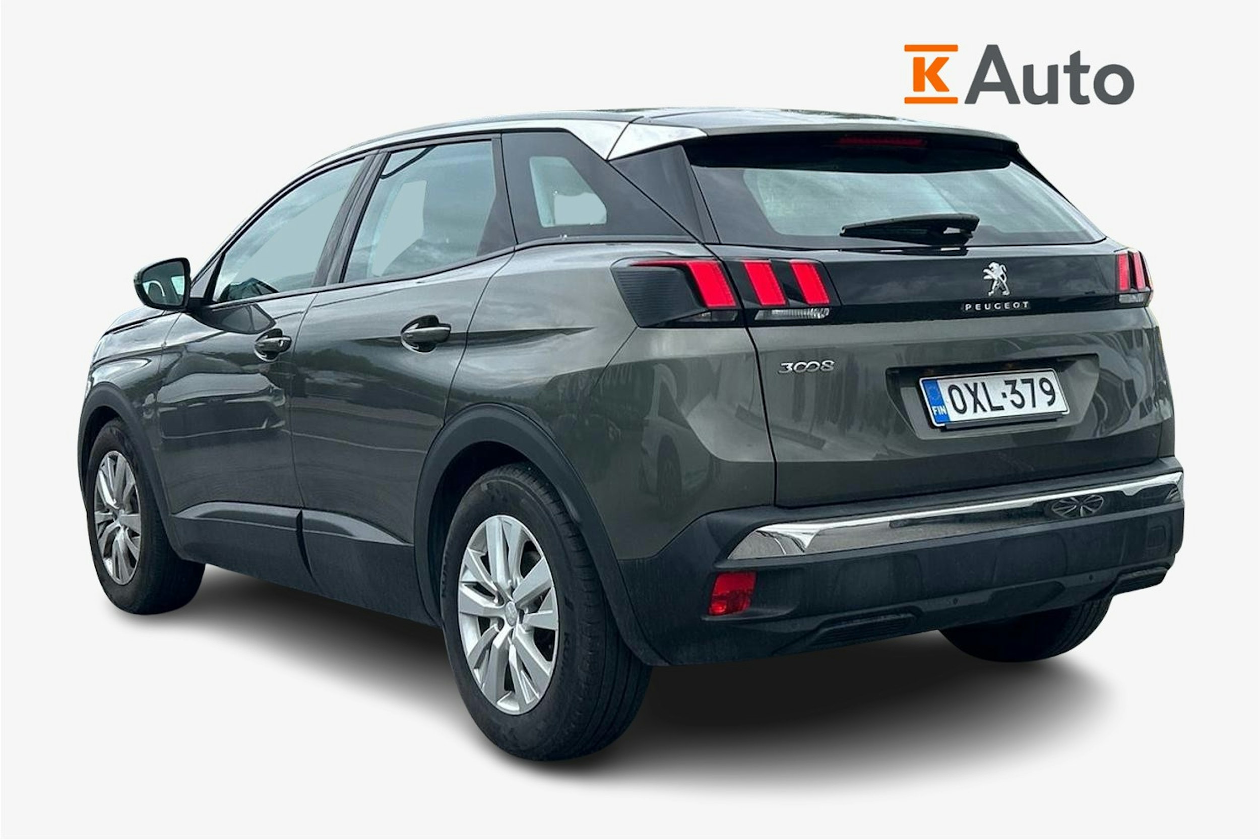 harmaa Peugeot 3008 2018 kuva 2.