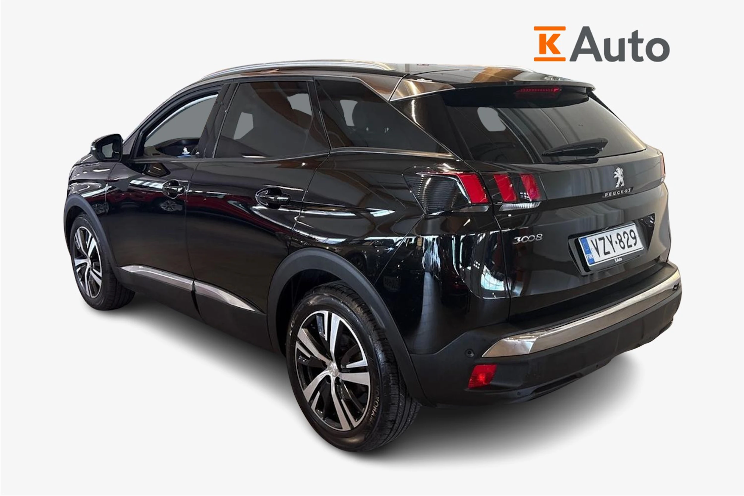 Musta Peugeot 3008 2018 kuva 3.