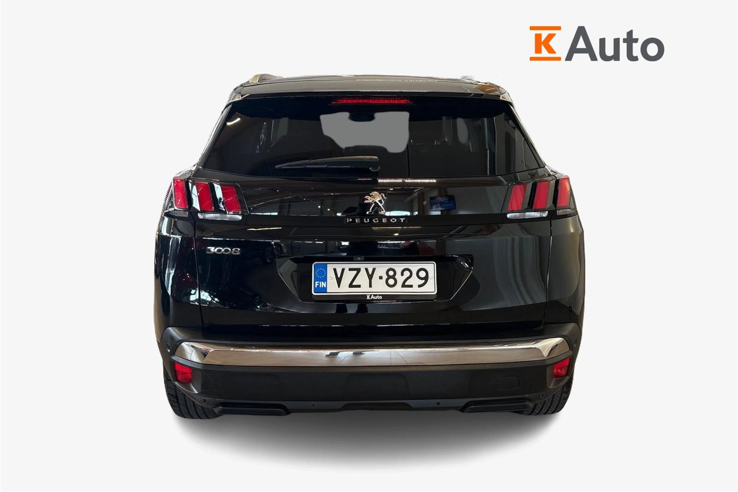 Musta Peugeot 3008 2018 kuva 4.