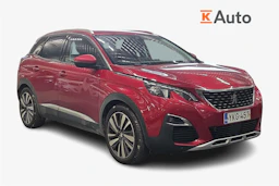 harmaa Peugeot 3008 2018 kuva 1.