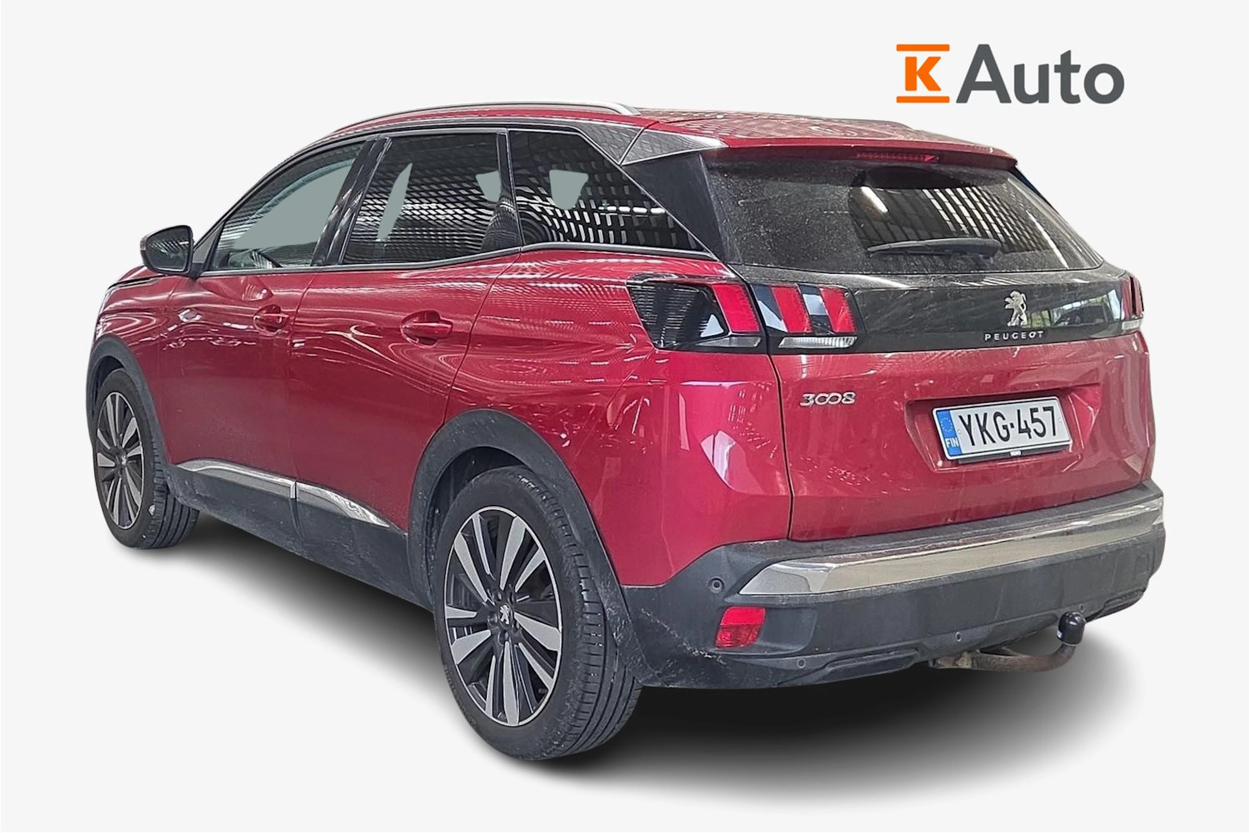 harmaa Peugeot 3008 2018 kuva 2.