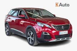 Punainen Peugeot 3008 2019 kuva 1.
