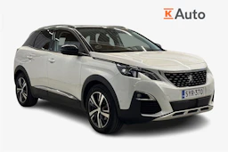 valkoinen Peugeot 3008 2019 kuva 1.