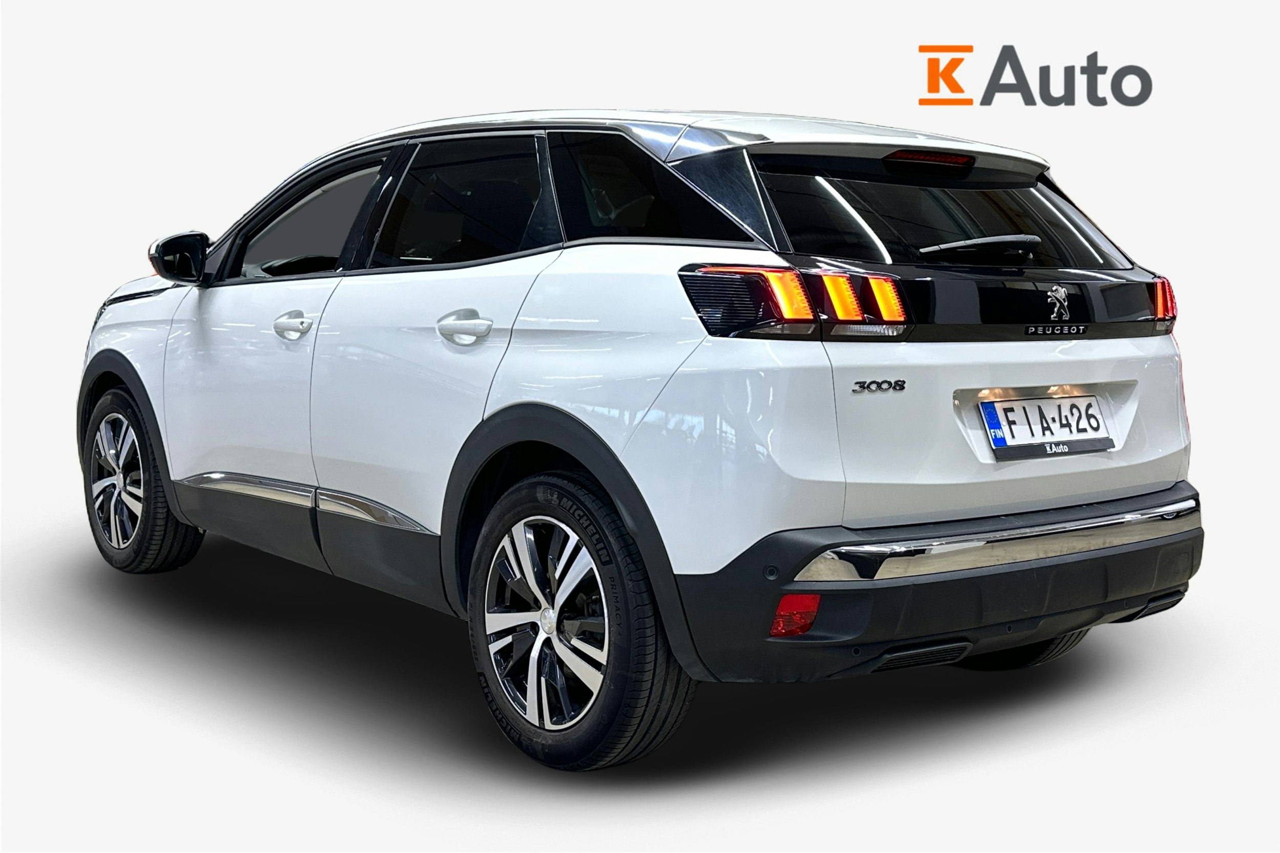 valkoinen Peugeot 3008 2020 kuva 2.