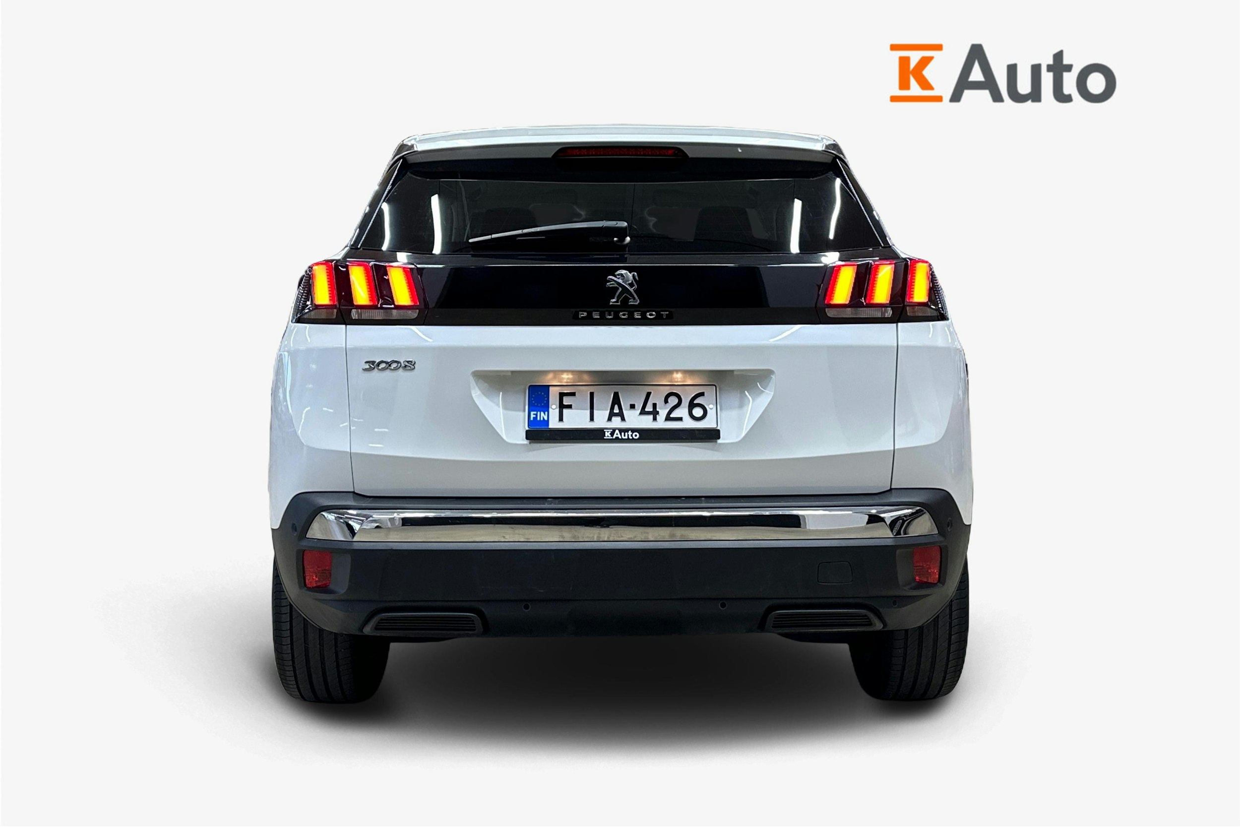 valkoinen Peugeot 3008 2020 kuva 3.