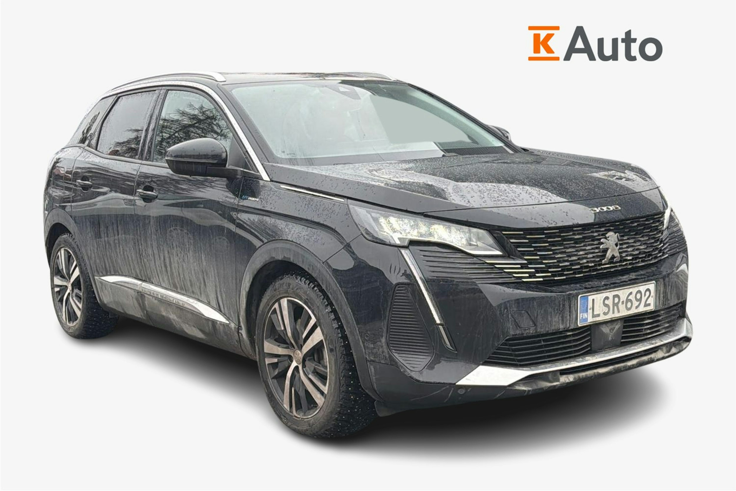 musta Peugeot 3008 2021 kuva 1.