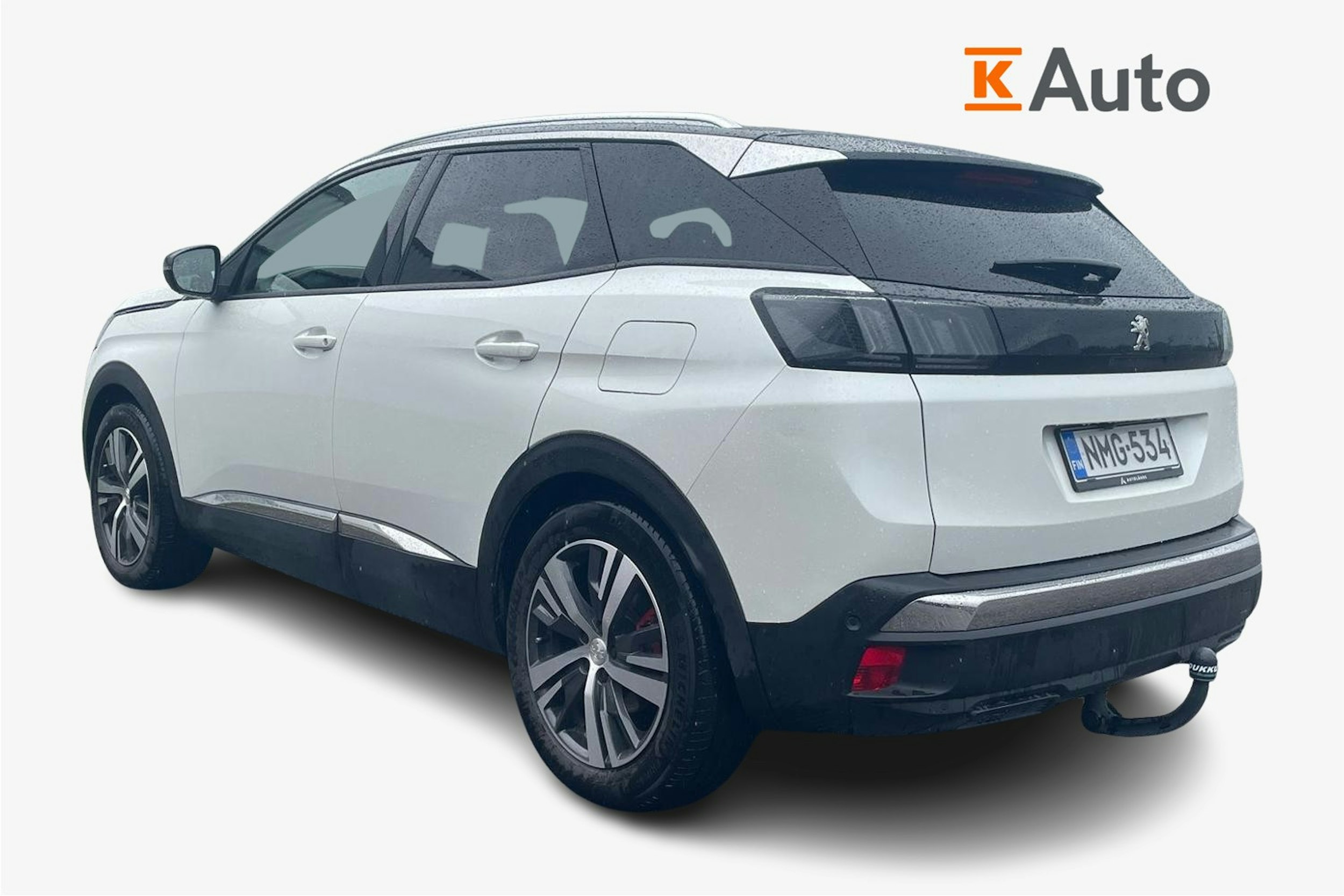 valkoinen Peugeot 3008 2021 kuva 2.