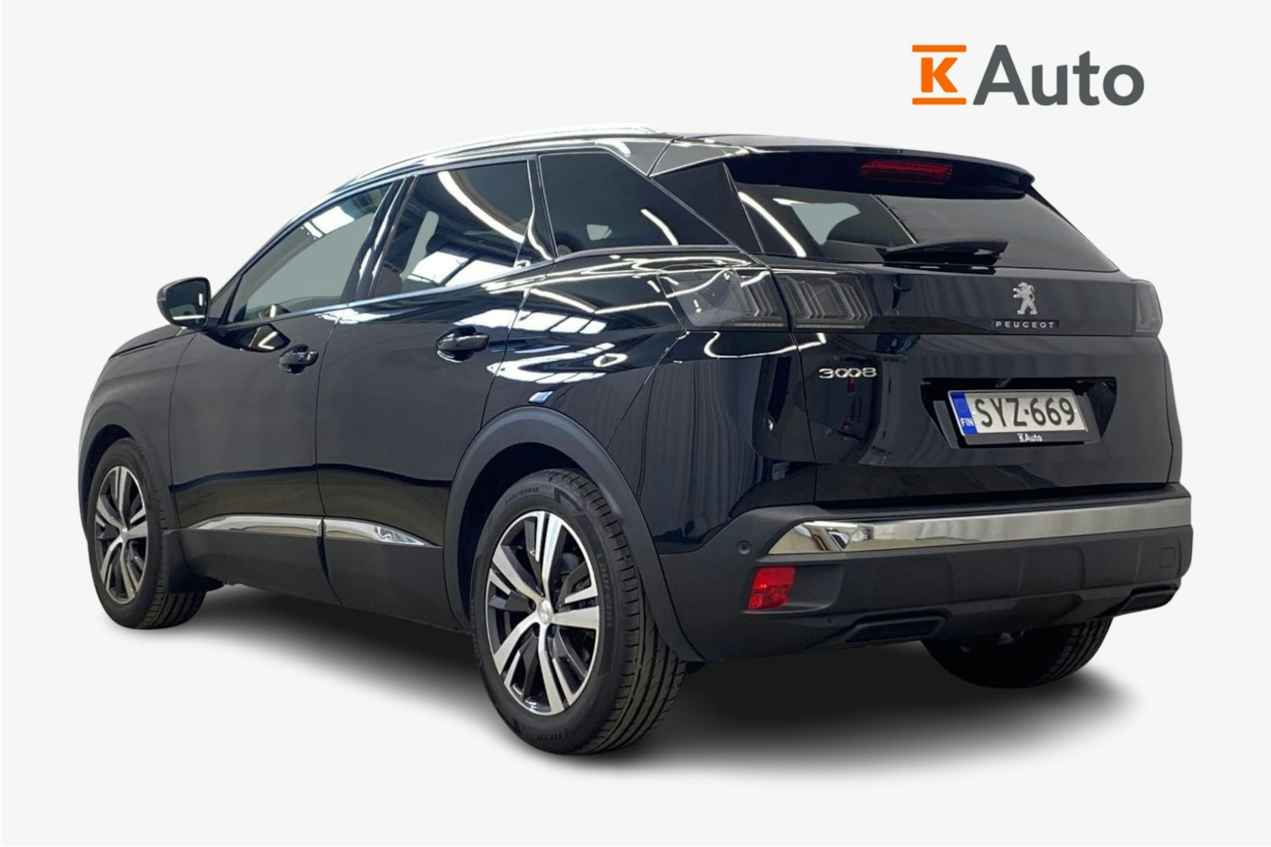 musta Peugeot 3008 2021 kuva 2.