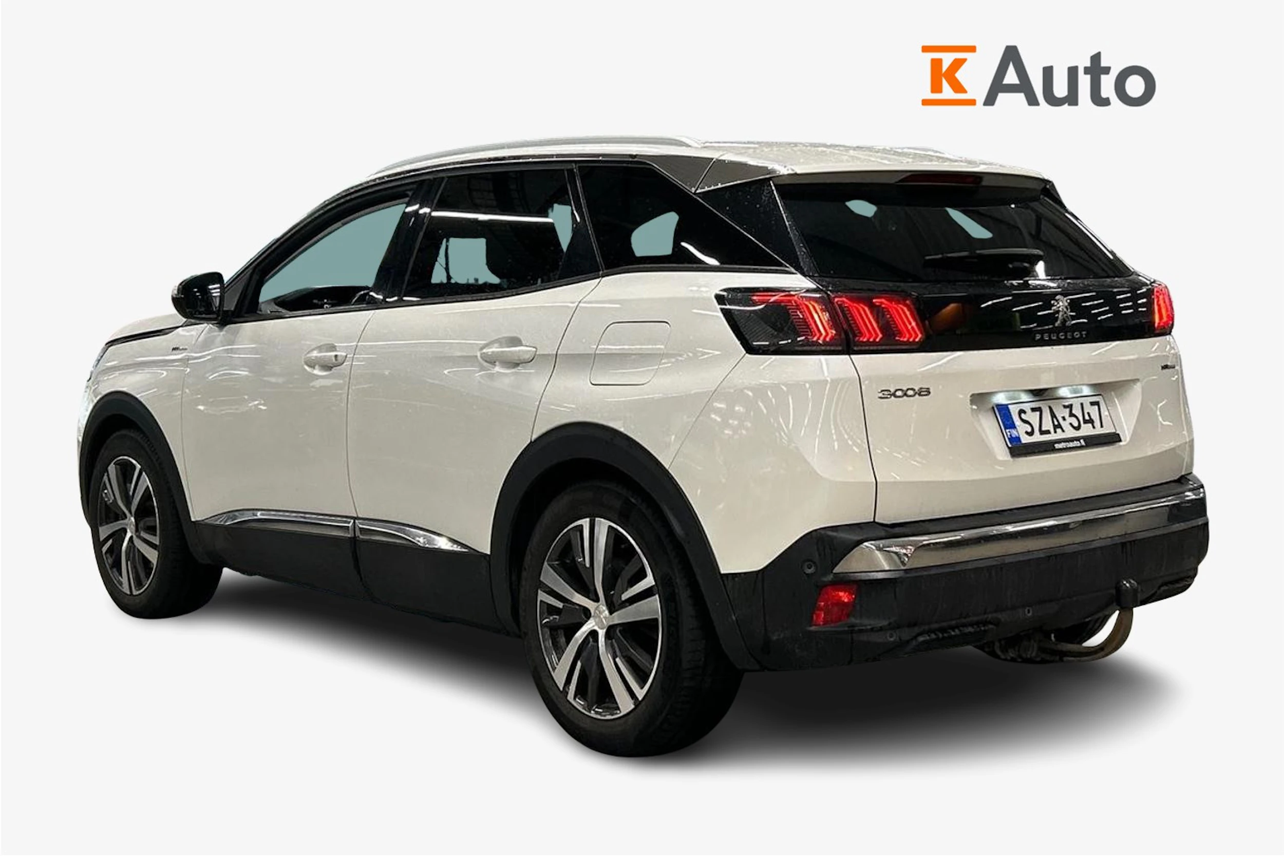valkoinen Peugeot 3008 2021 kuva 2.