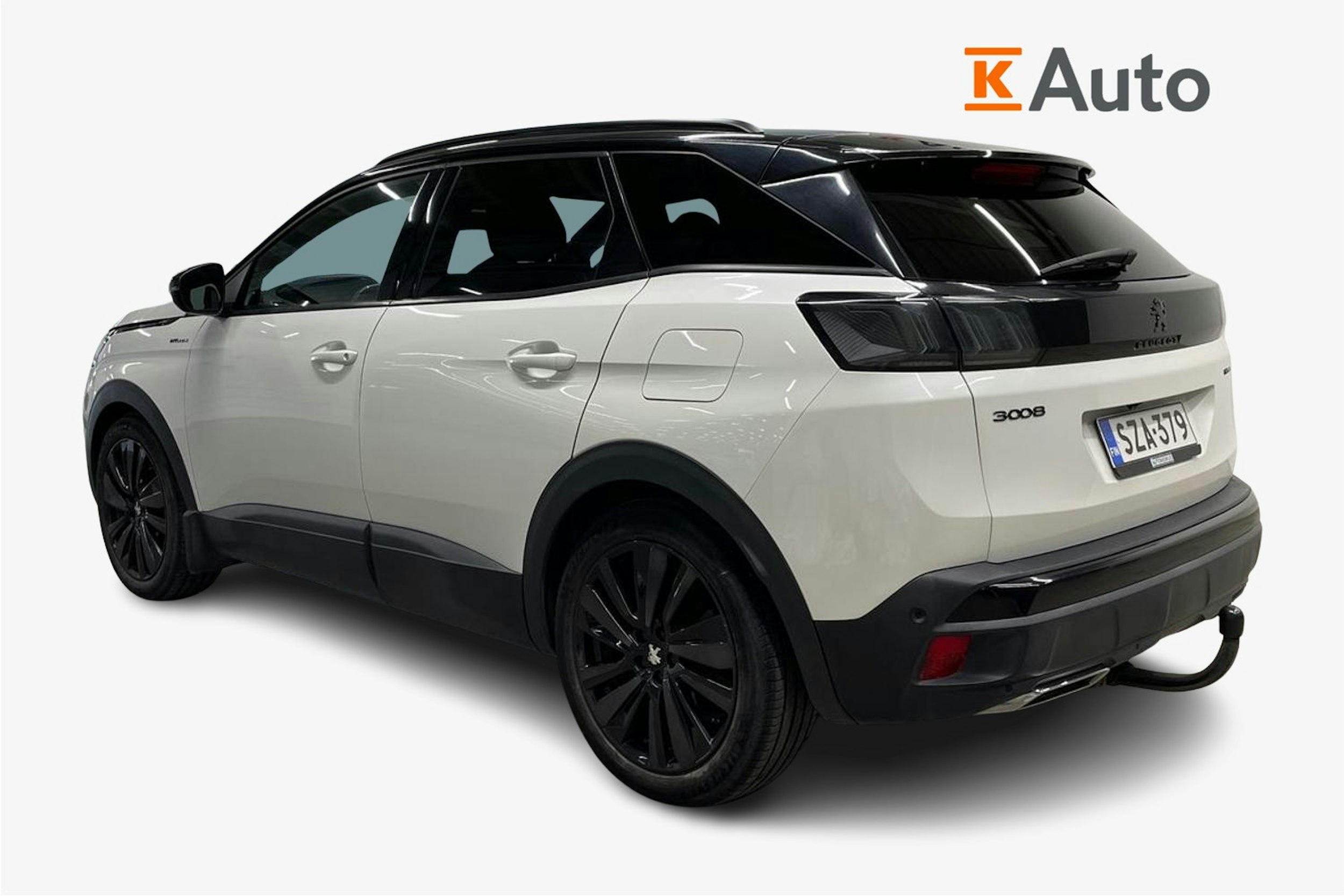 valkoinen Peugeot 3008 2021 kuva 2.