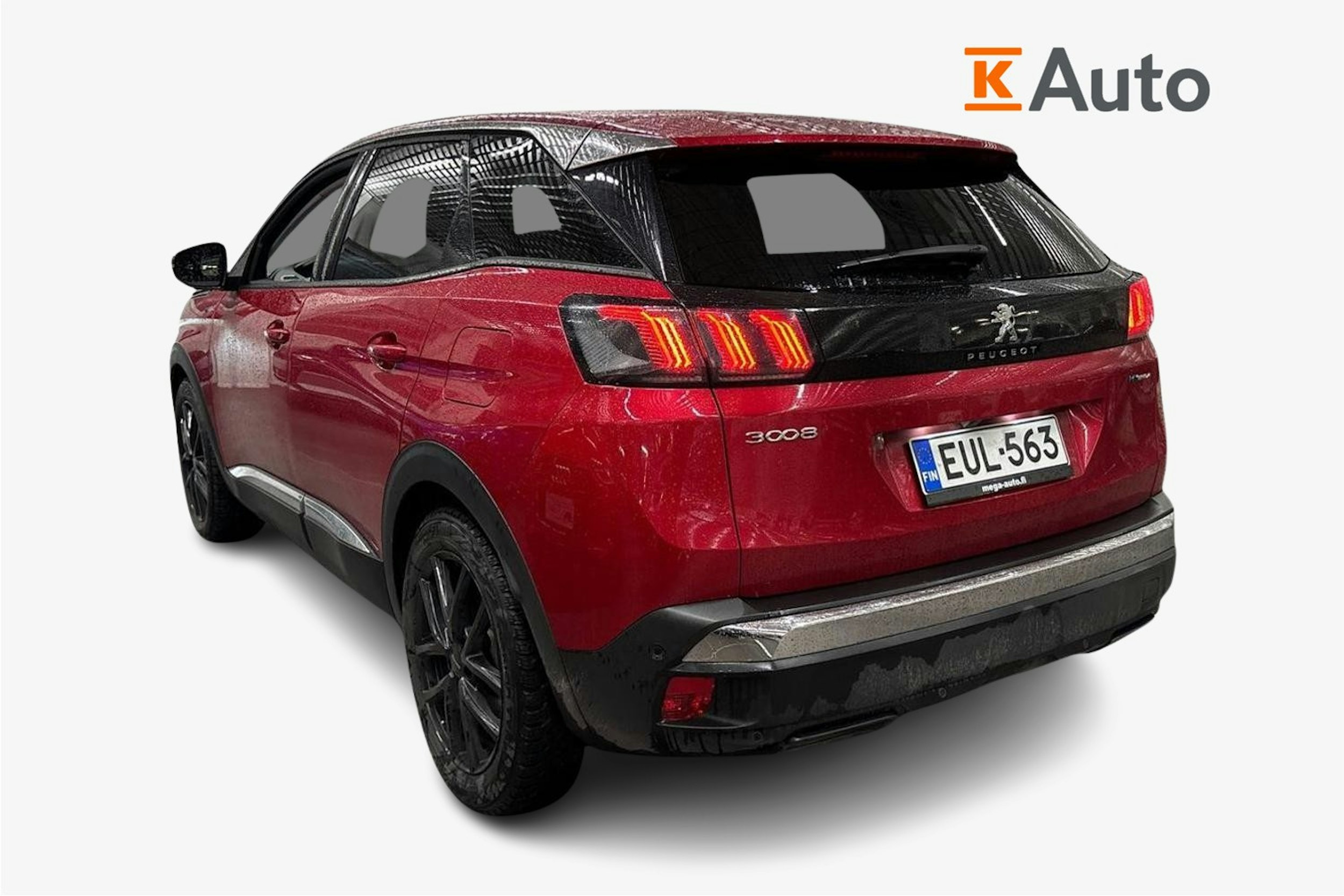 punainen Peugeot 3008 2022 kuva 2.