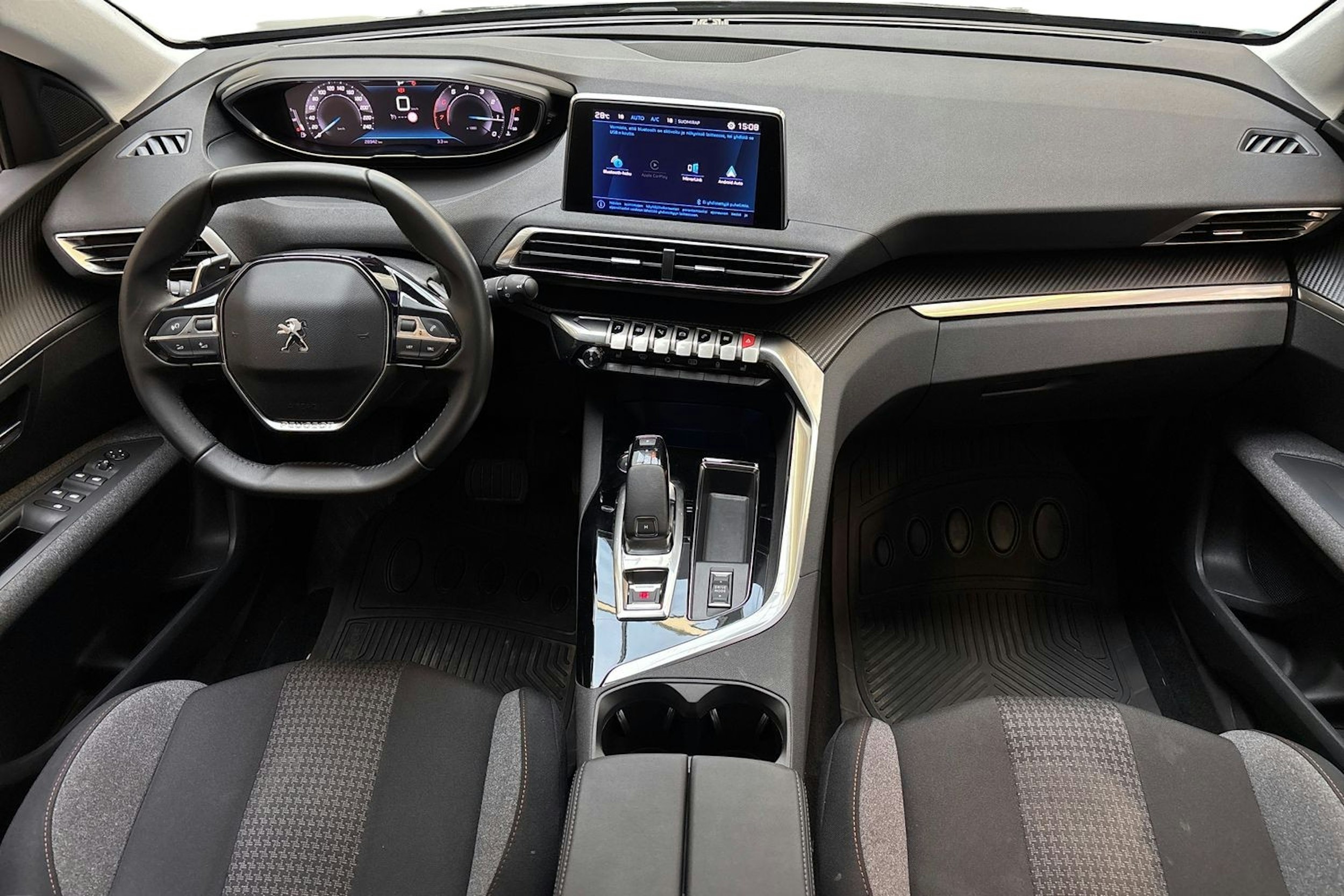sininen Peugeot 3008 2022 kuva 9.