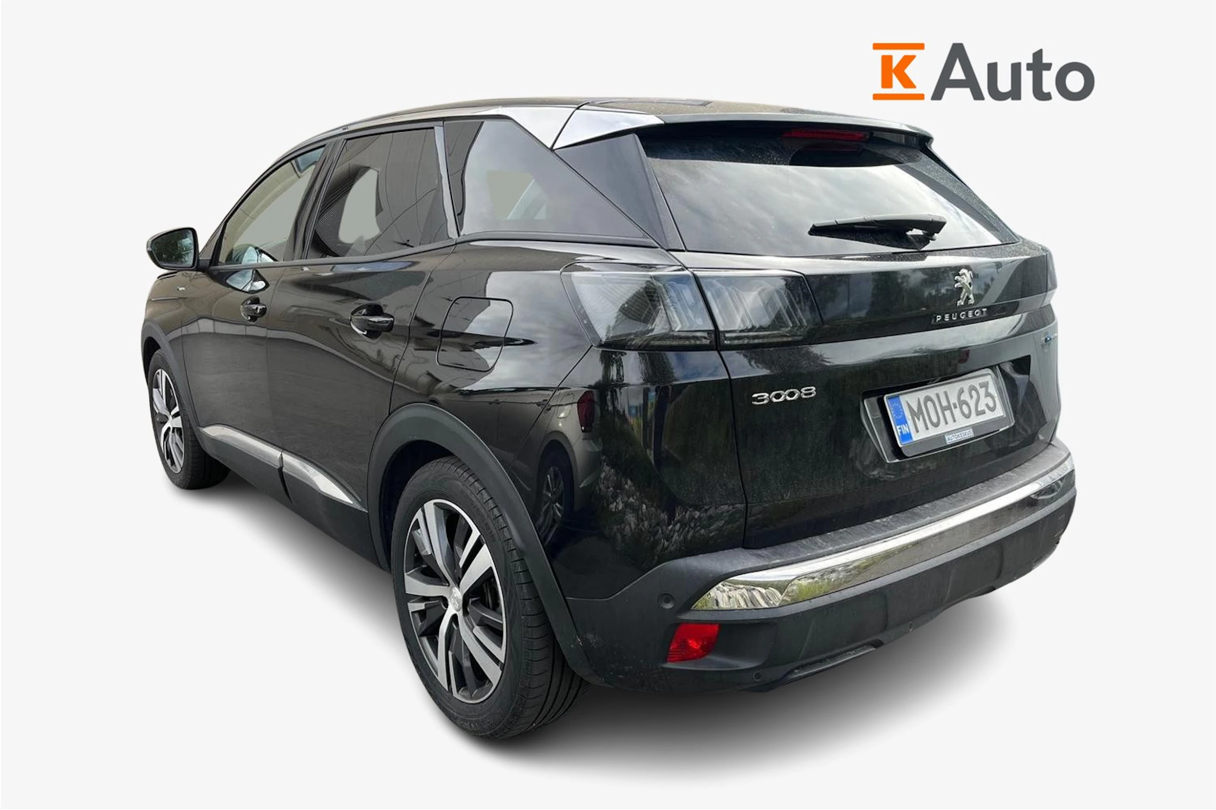 musta Peugeot 3008 2022 kuva 2.