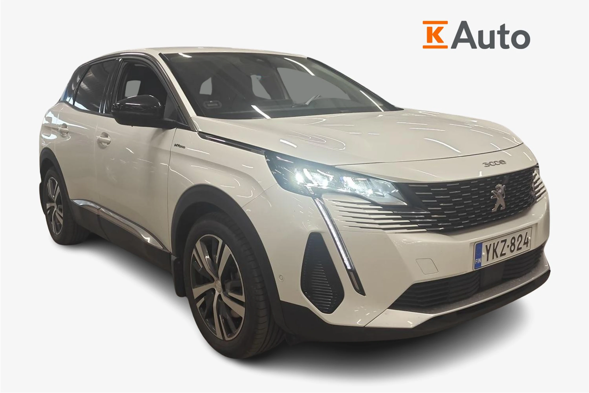 met. valkoinen Peugeot 3008 2022 kuva 1.