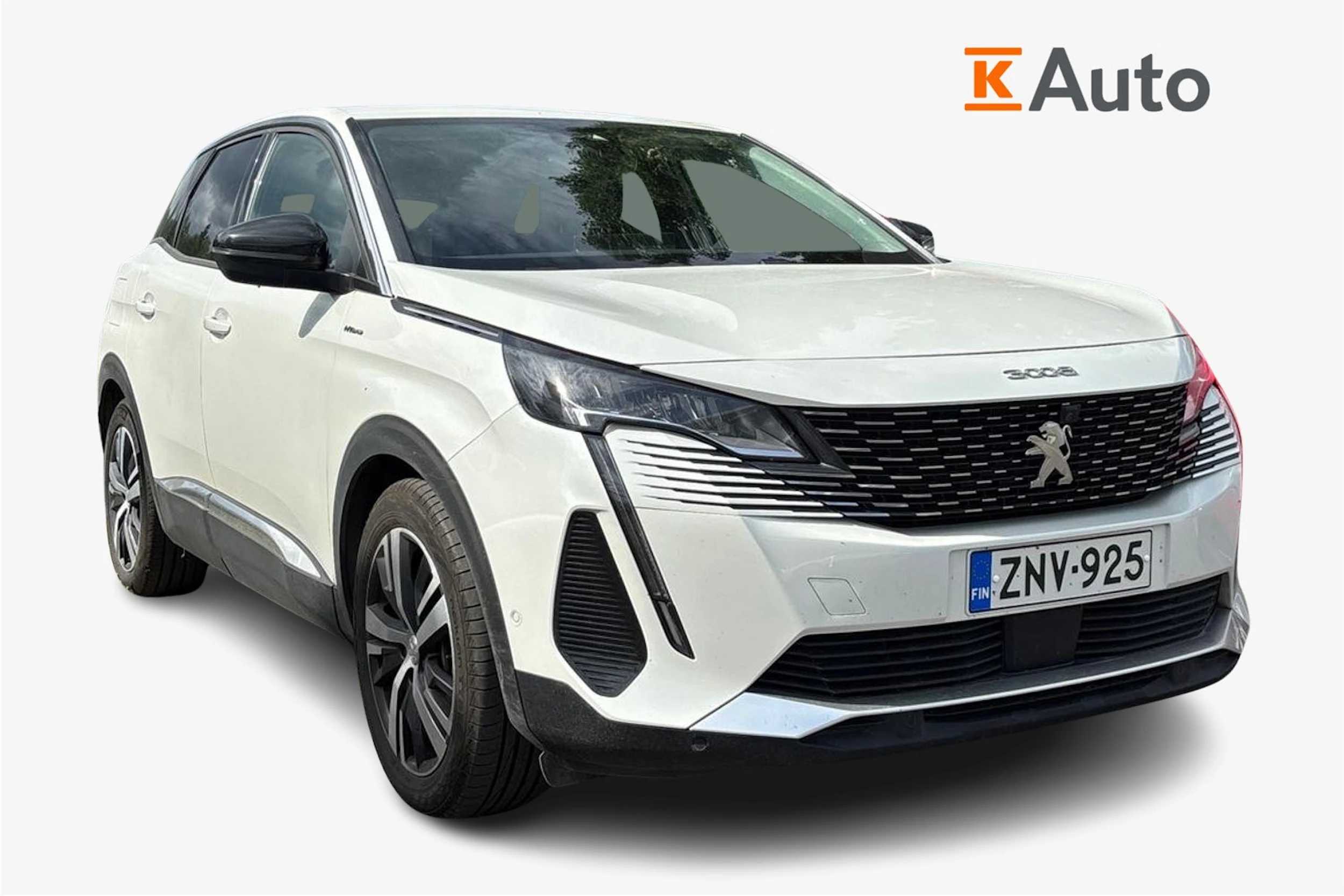 valkoinen Peugeot 3008 2022 kuva 1.