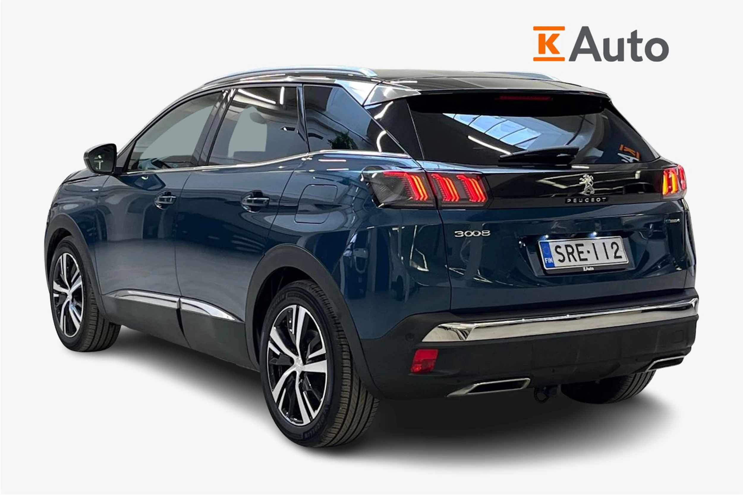 sininen Peugeot 3008 2021 kuva 2.