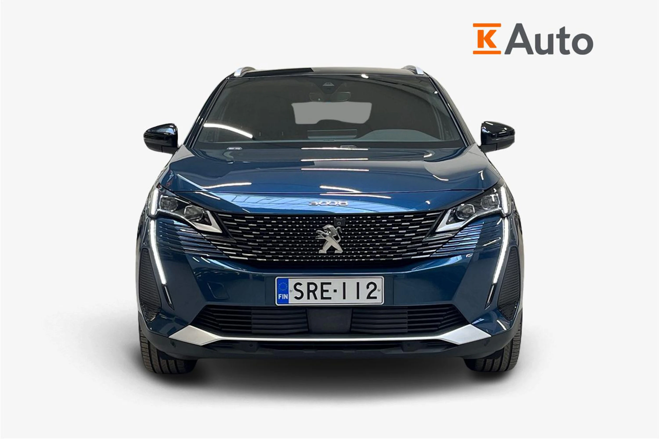 sininen Peugeot 3008 2021 kuva 4.