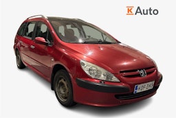 punainen Peugeot 307 2002 kuva 1.