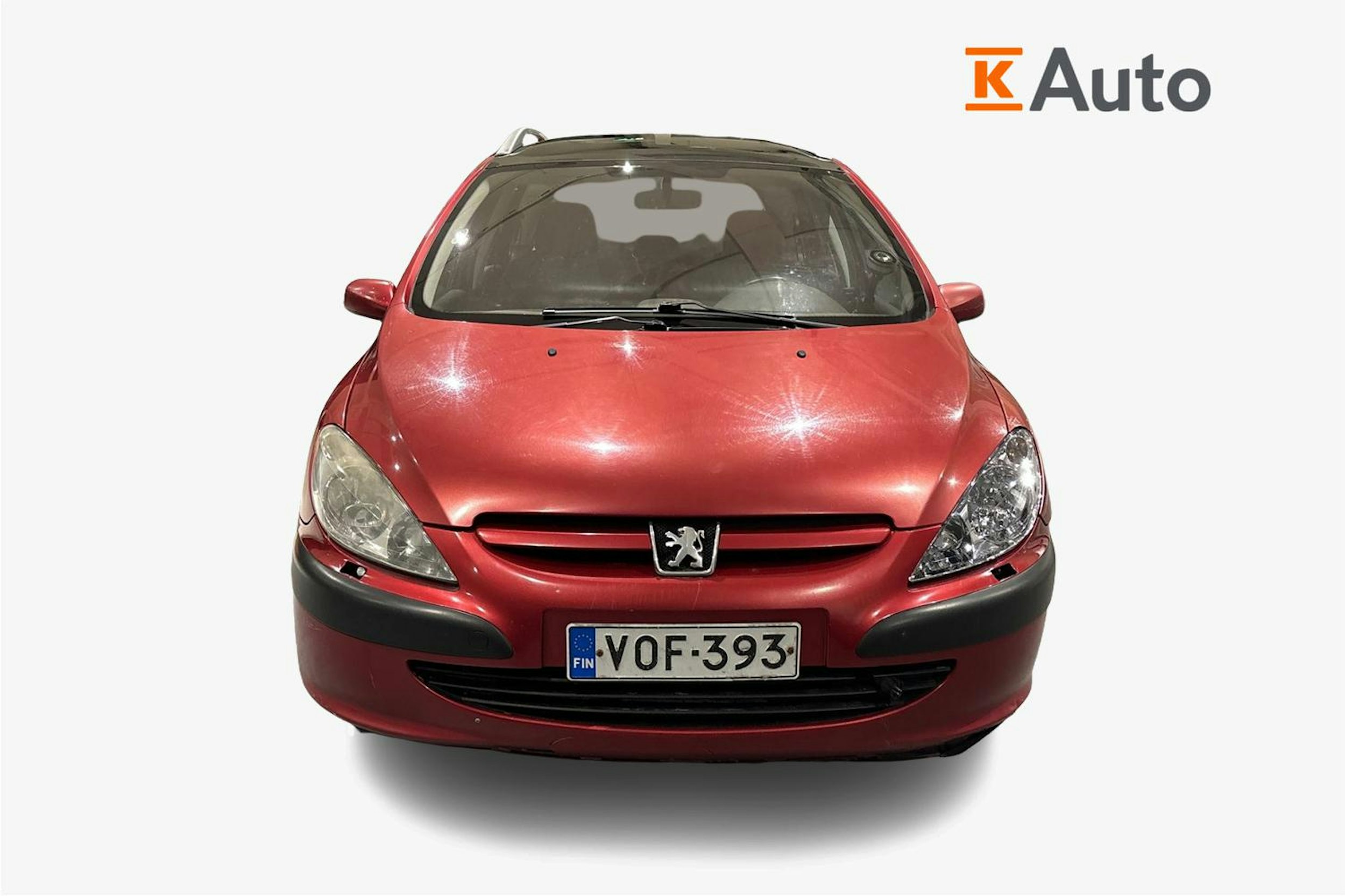 punainen Peugeot 307 2002 kuva 5.