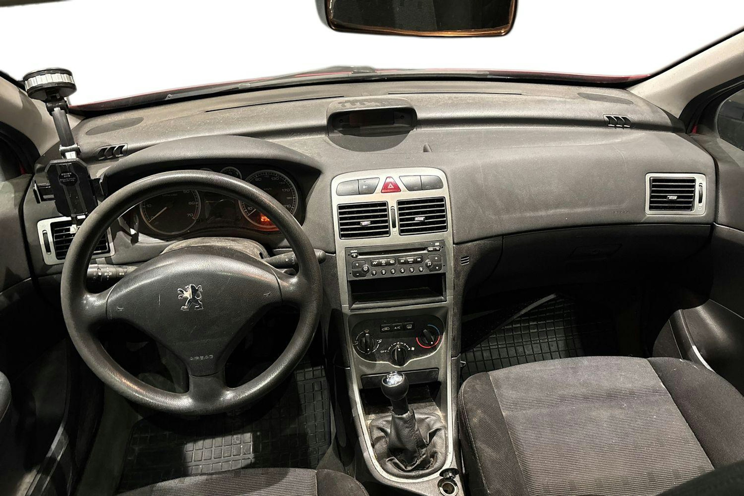 punainen Peugeot 307 2002 kuva 9.
