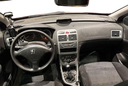 punainen Peugeot 307 2002 kuva 9.