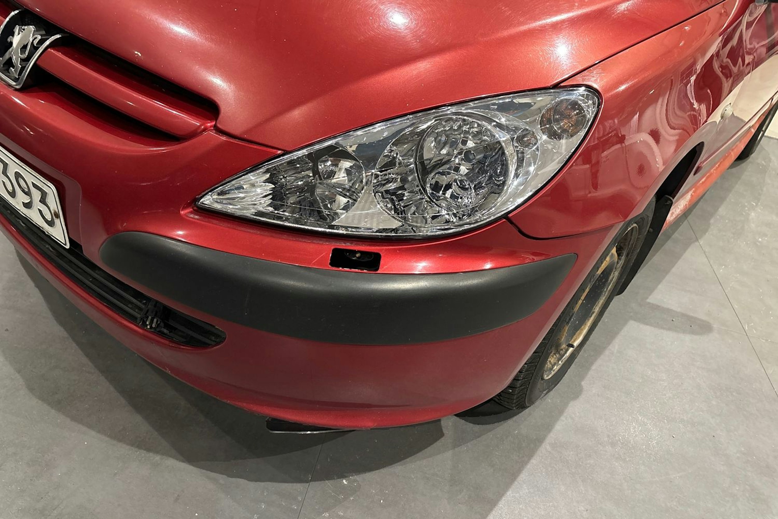 punainen Peugeot 307 2002 kuva 22.