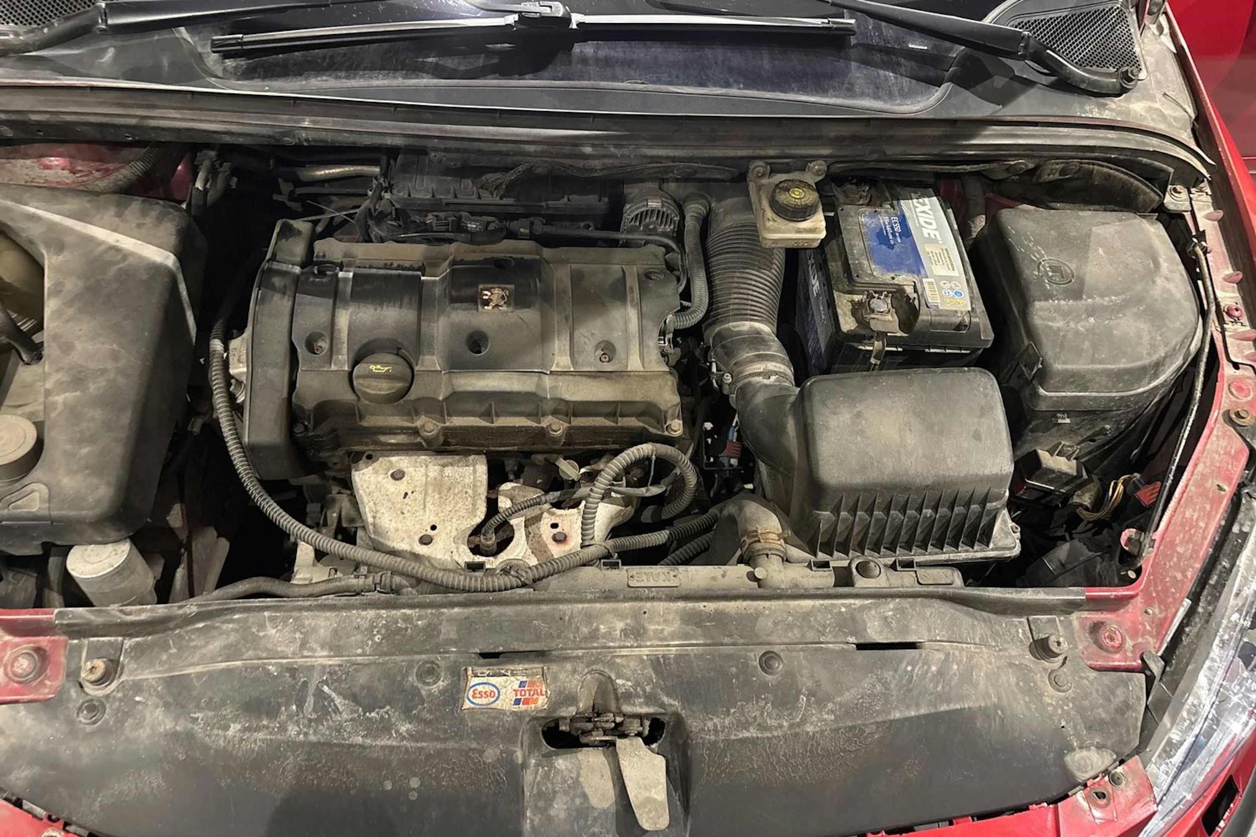 punainen Peugeot 307 2002 kuva 32.