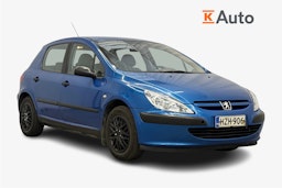 sininen Peugeot 307 2003 kuva 1.
