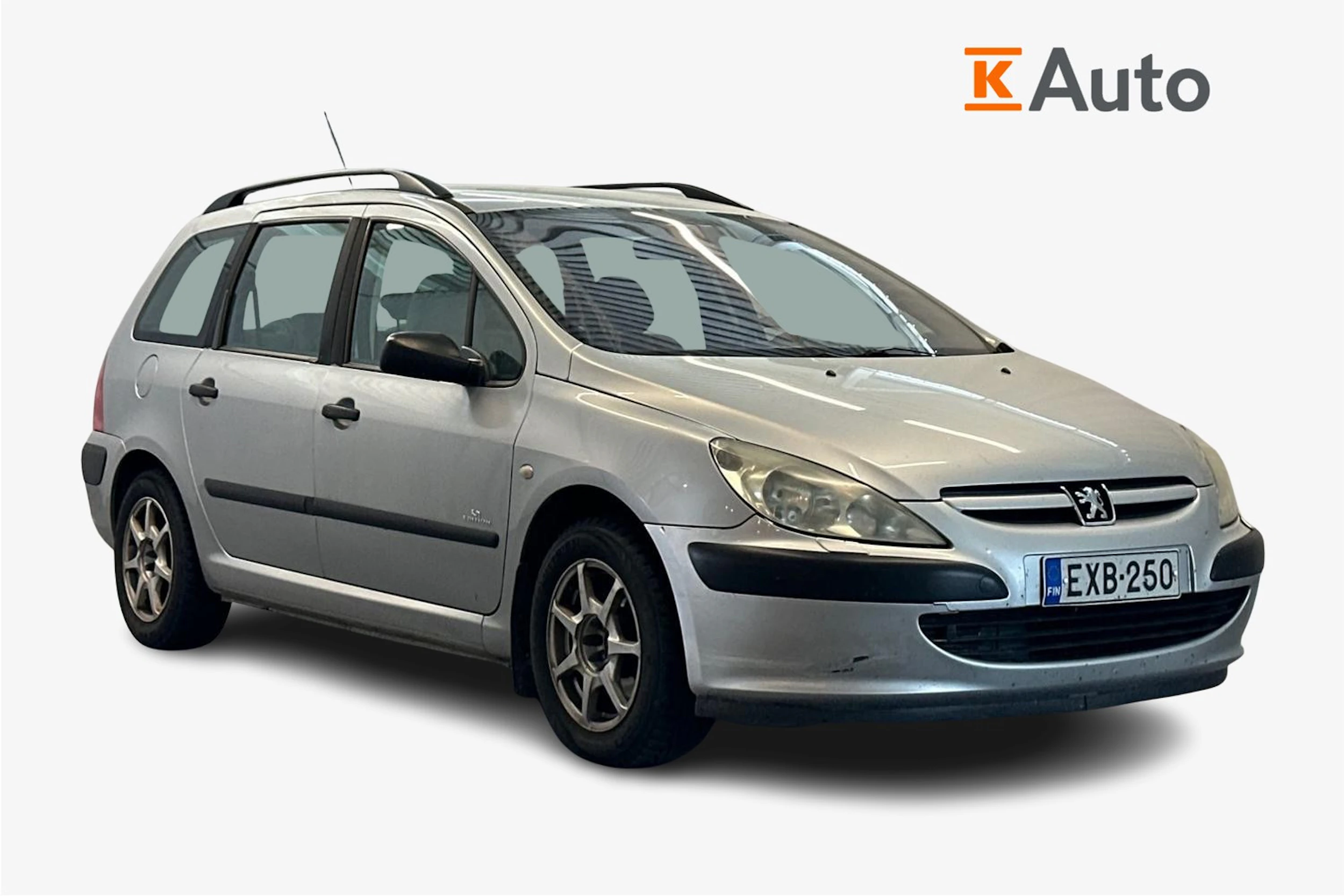 harmaa Peugeot 307 2004 kuva 1.
