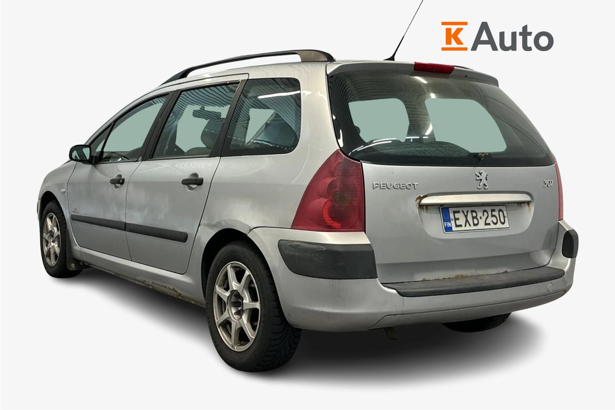 harmaa Peugeot 307 2004 kuva 3.