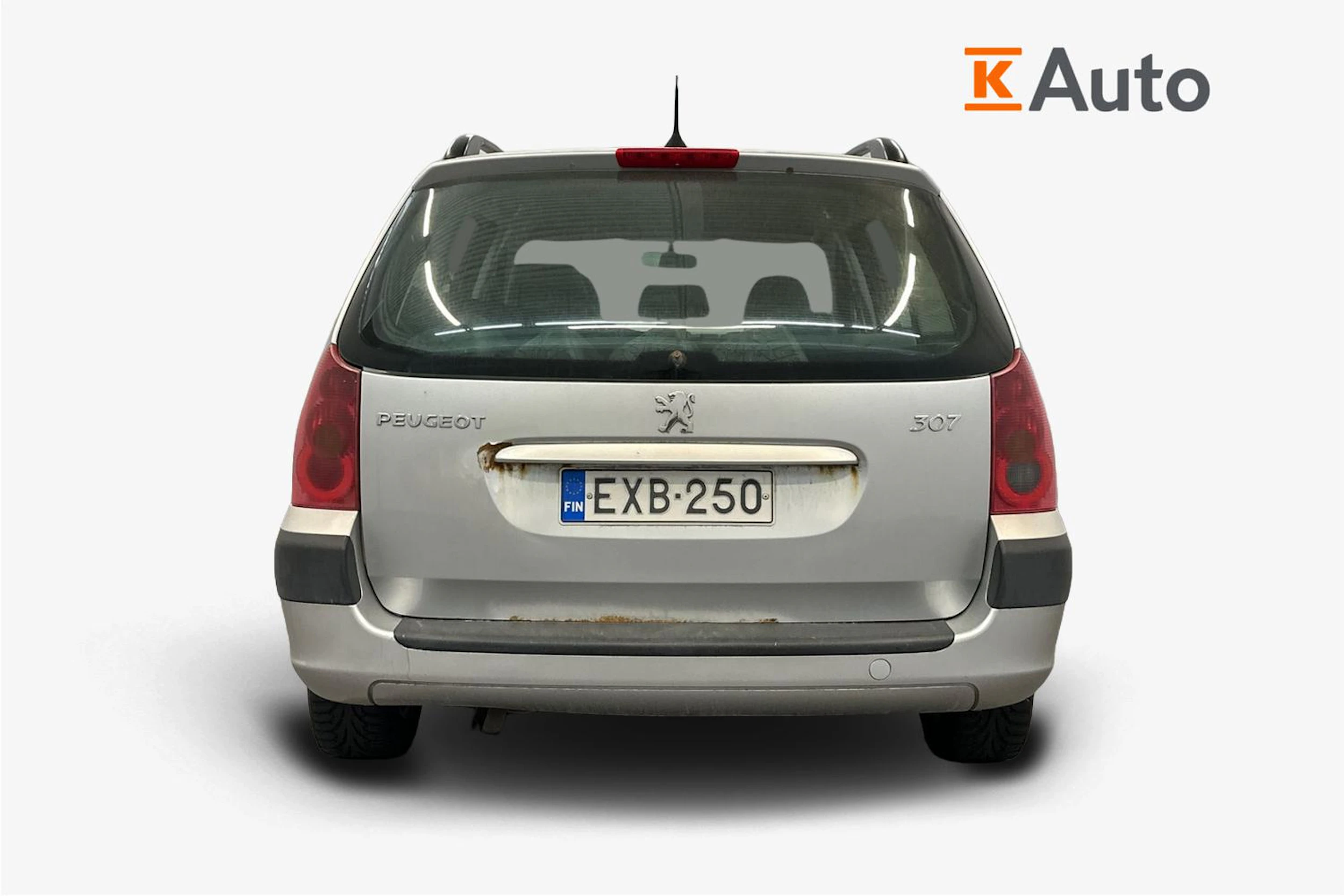 harmaa Peugeot 307 2004 kuva 4.