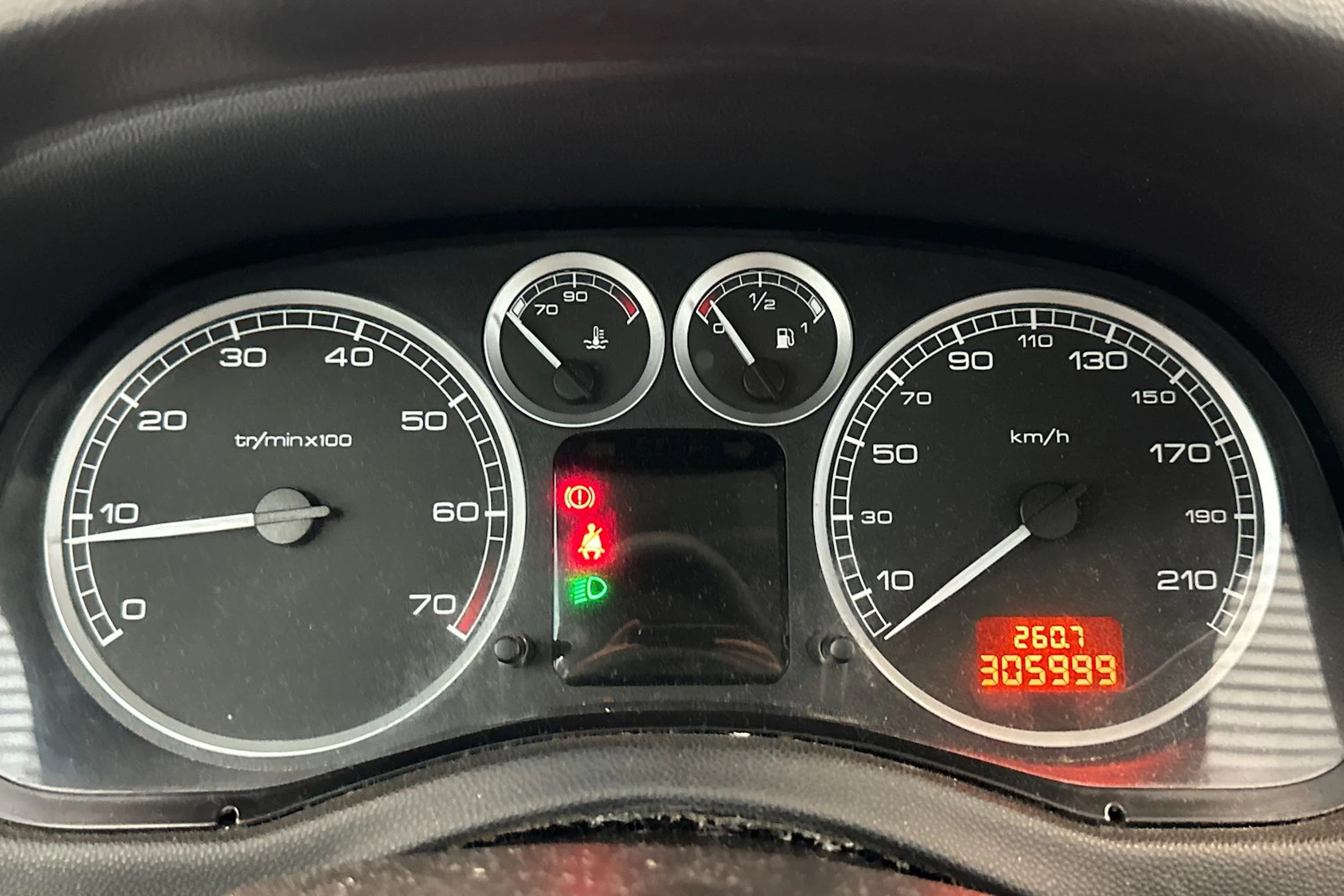 harmaa Peugeot 307 2004 kuva 19.