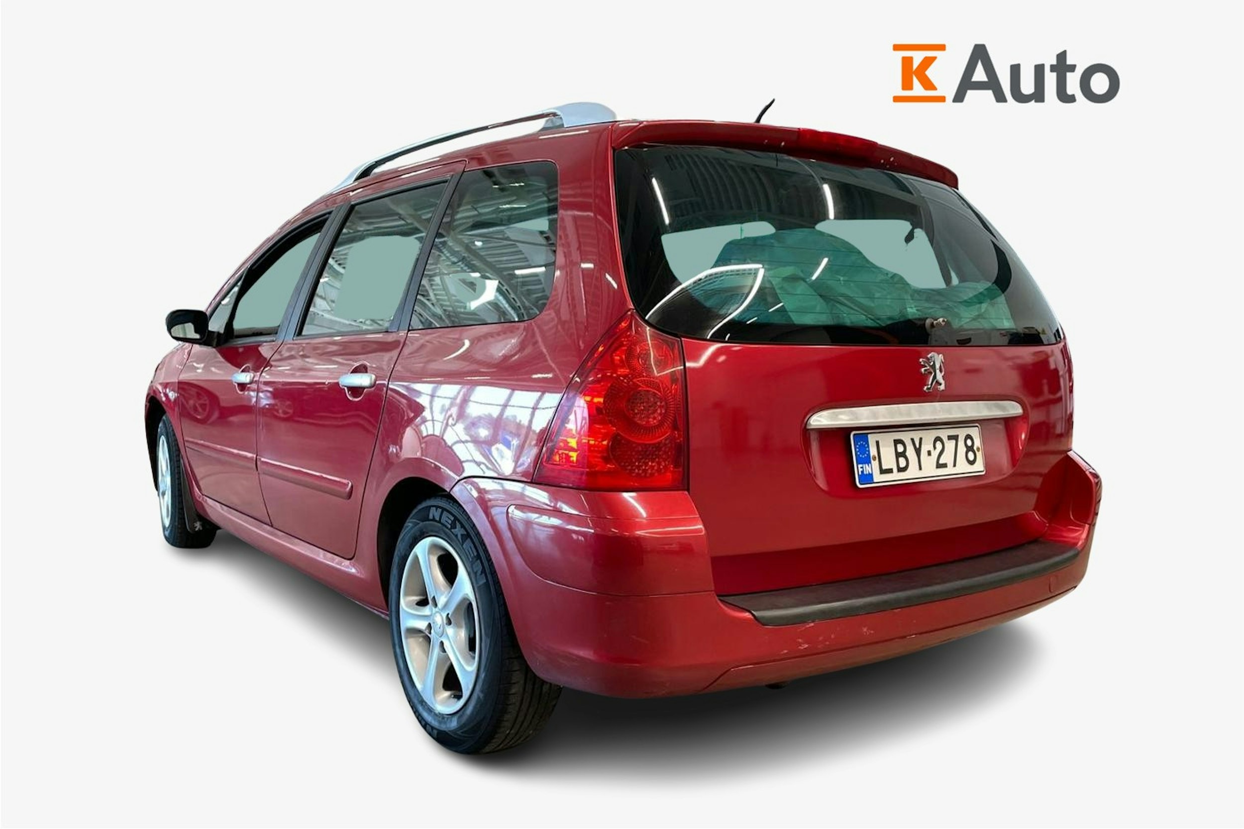 met. punainen Peugeot 307 2006 kuva 2.