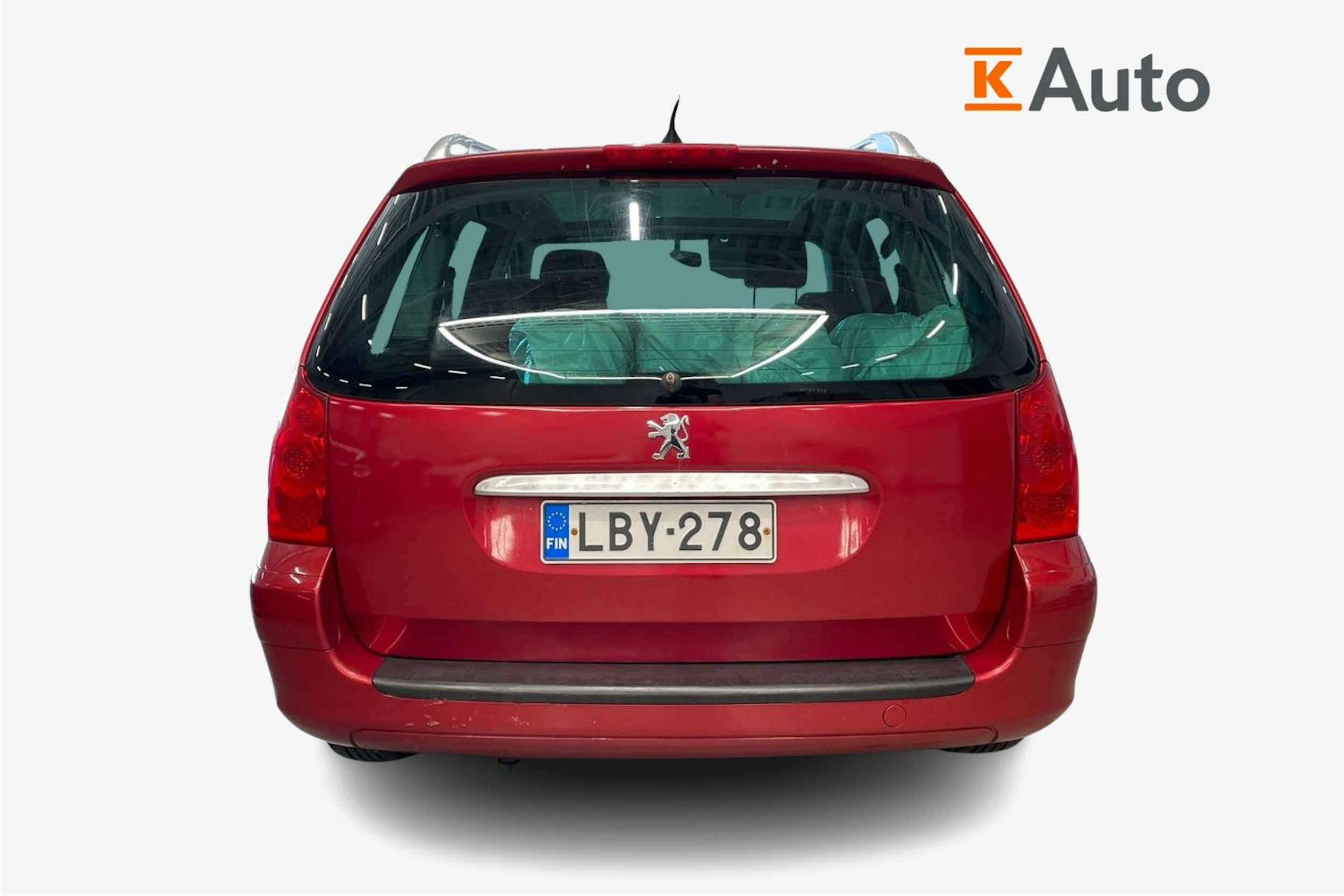 met. punainen Peugeot 307 2006 kuva 3.
