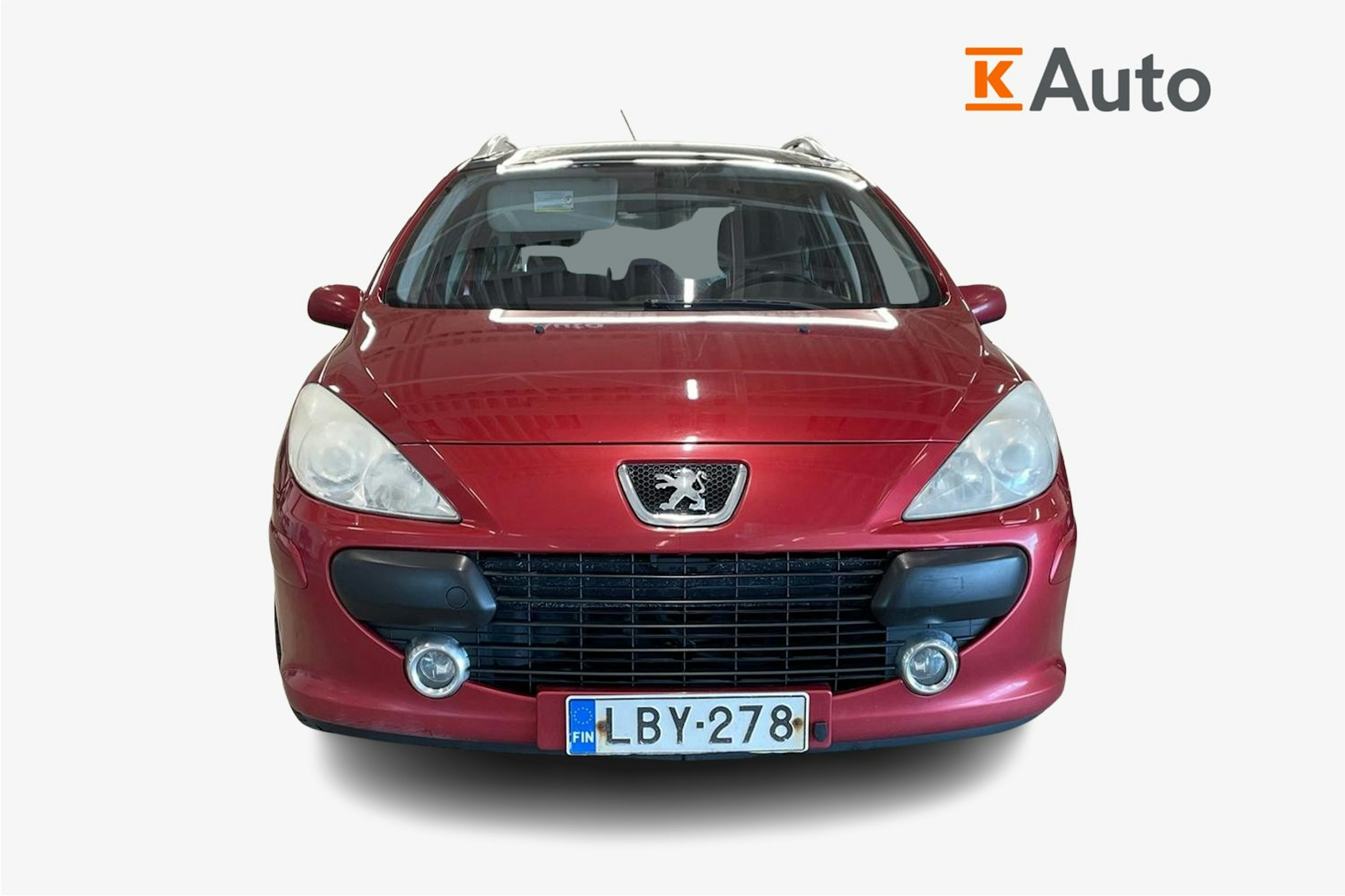 met. punainen Peugeot 307 2006 kuva 5.