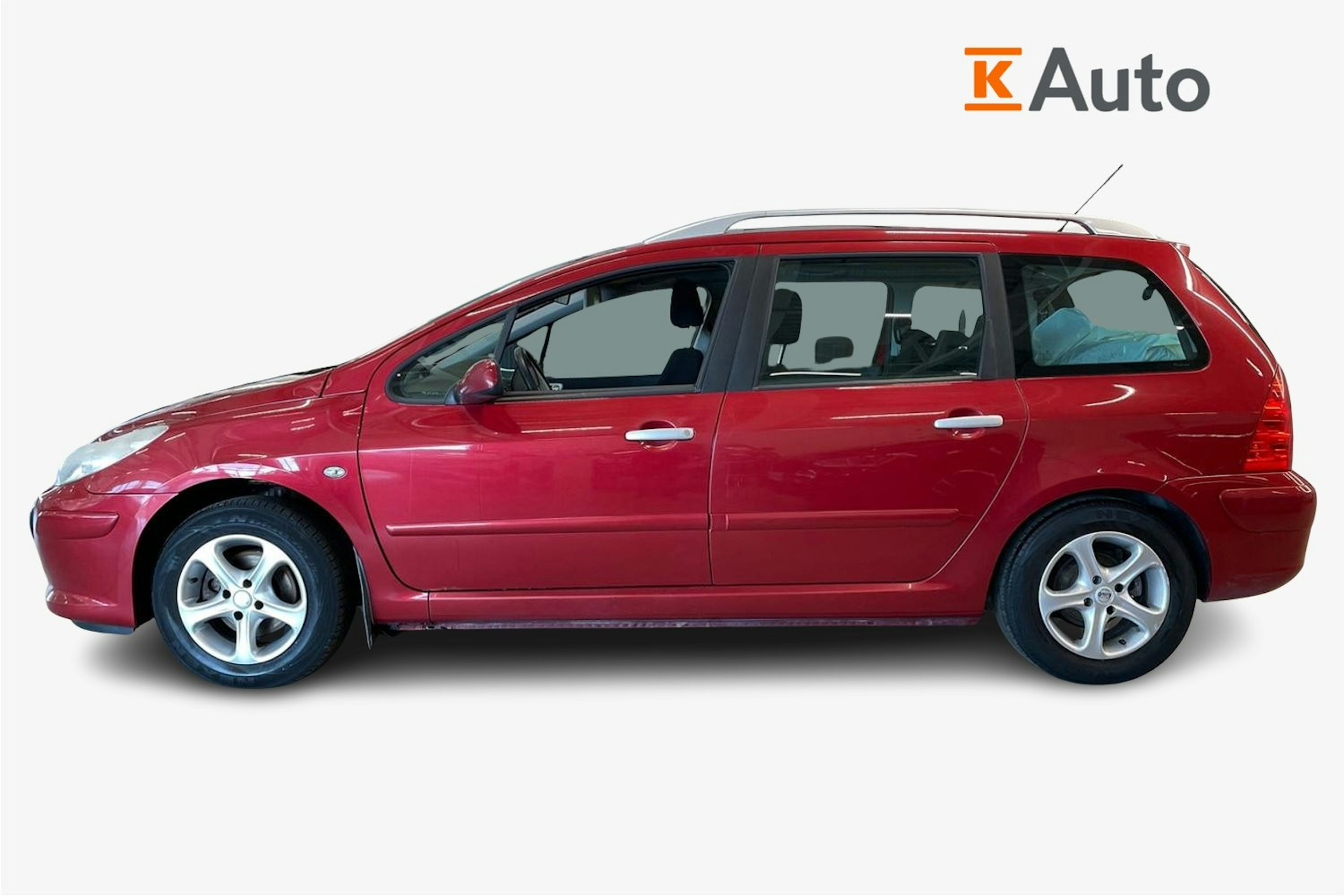 met. punainen Peugeot 307 2006 kuva 6.