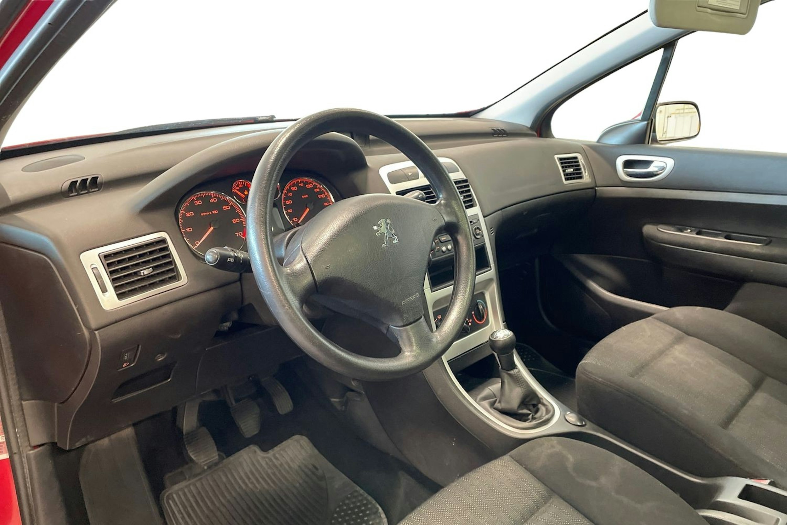met. punainen Peugeot 307 2006 kuva 7.