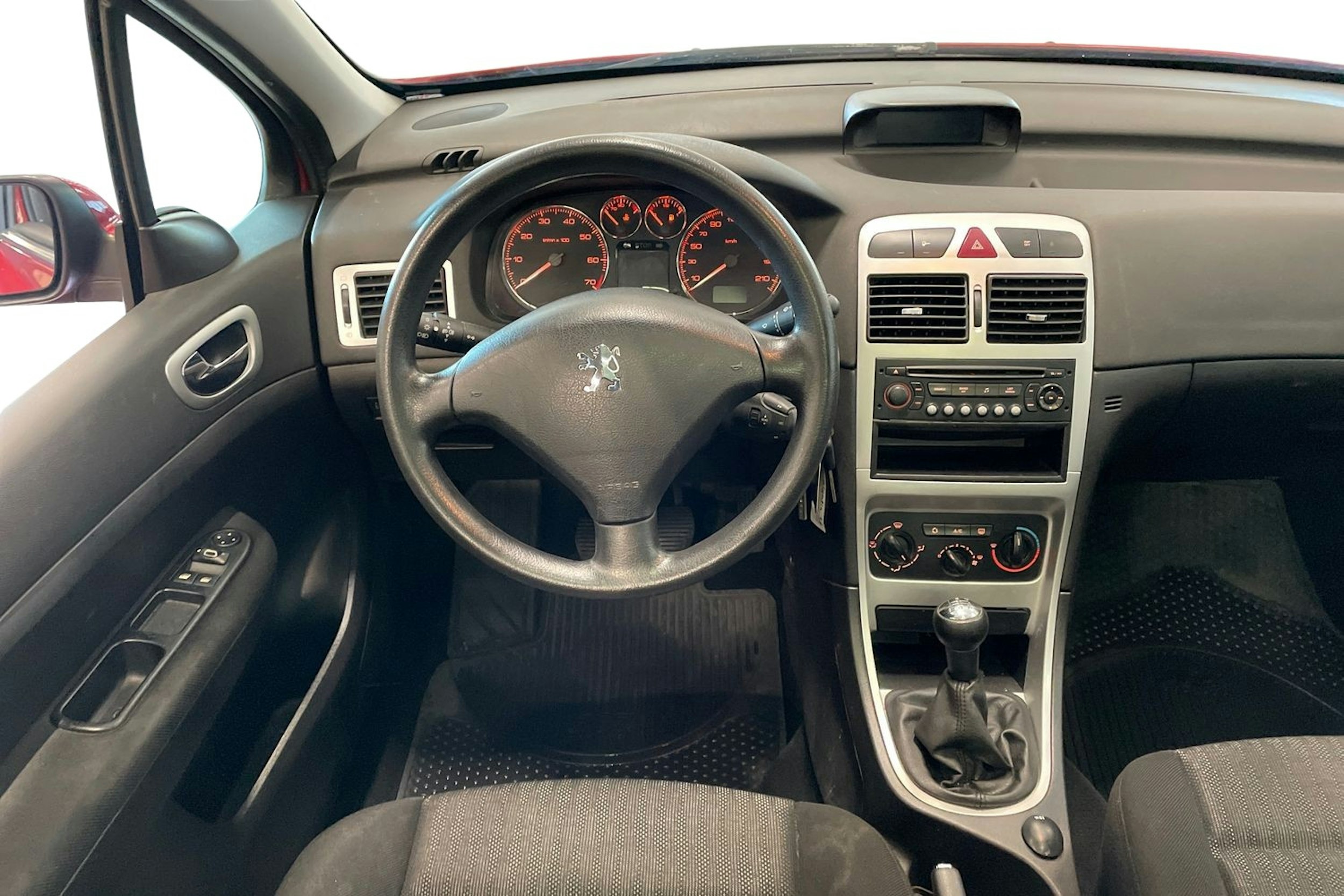 met. punainen Peugeot 307 2006 kuva 9.